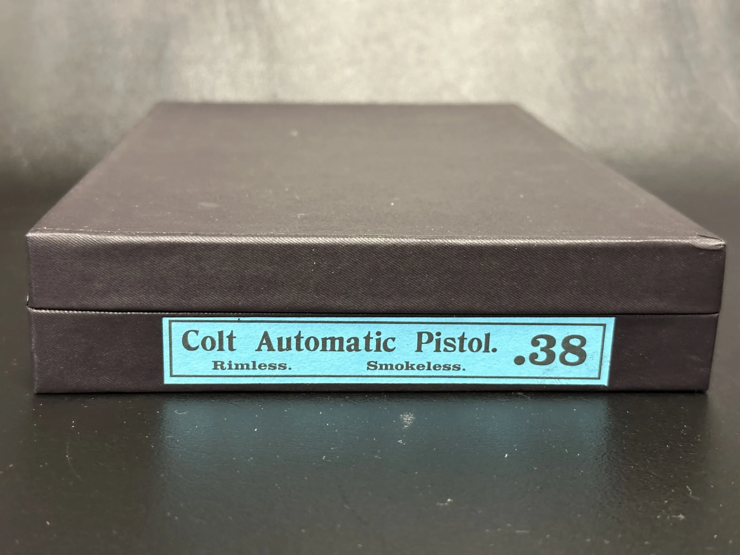 Colt Rimless Smokeless 38 Auto Turnbull Edition