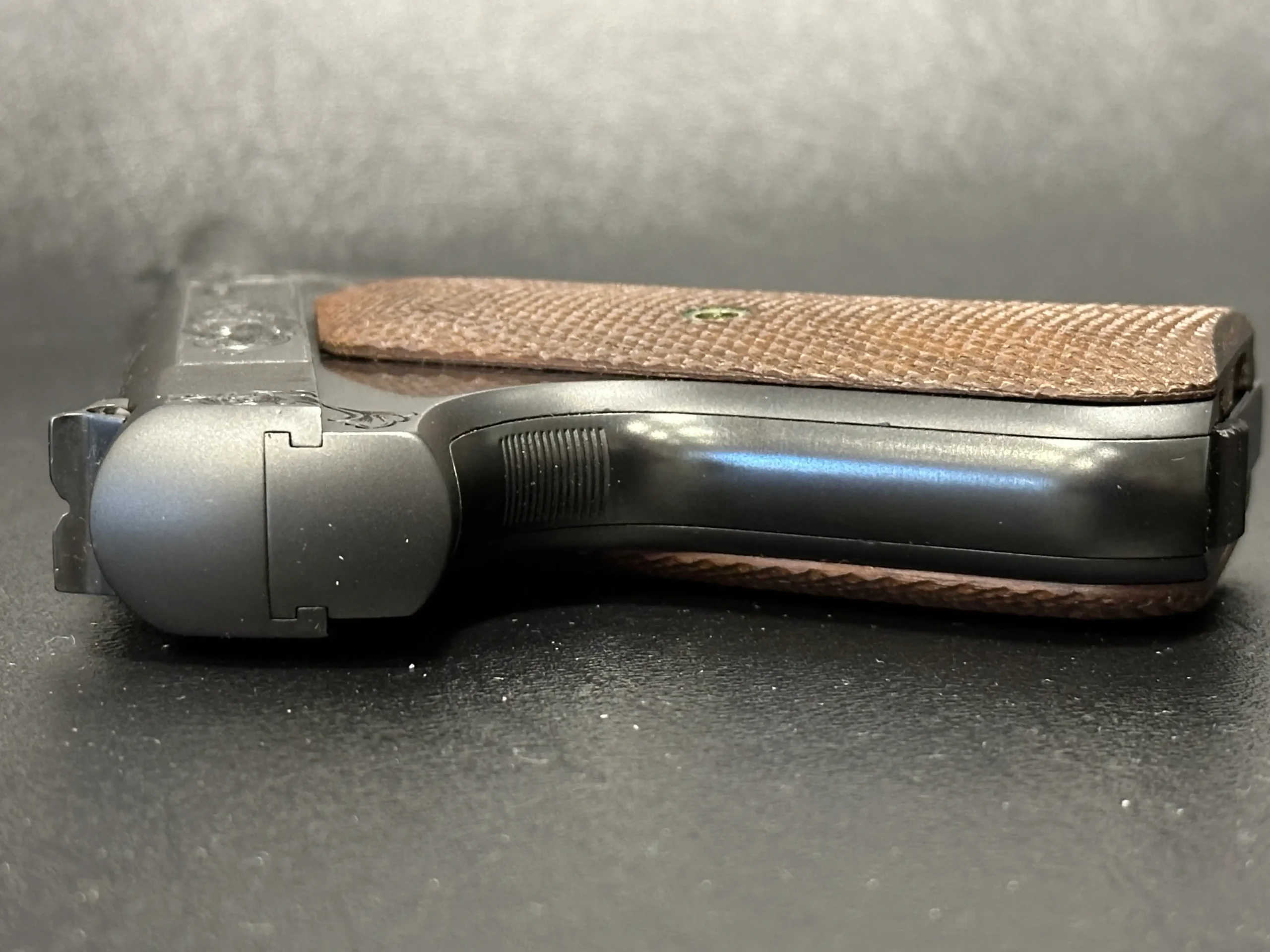 Colt Woodsman Sport Scroll Engraving