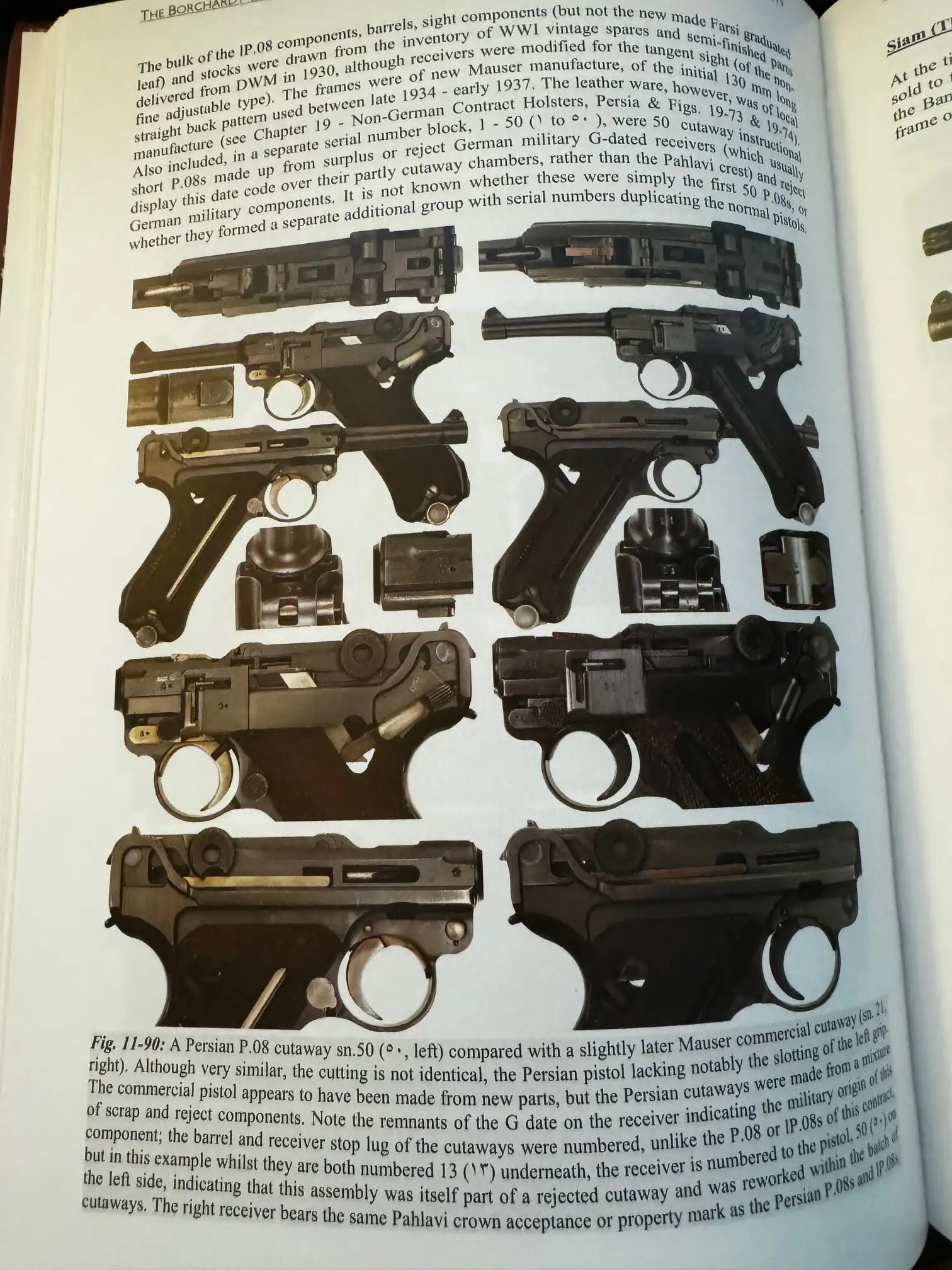 Mauser Luger Cutaway Display Firearm