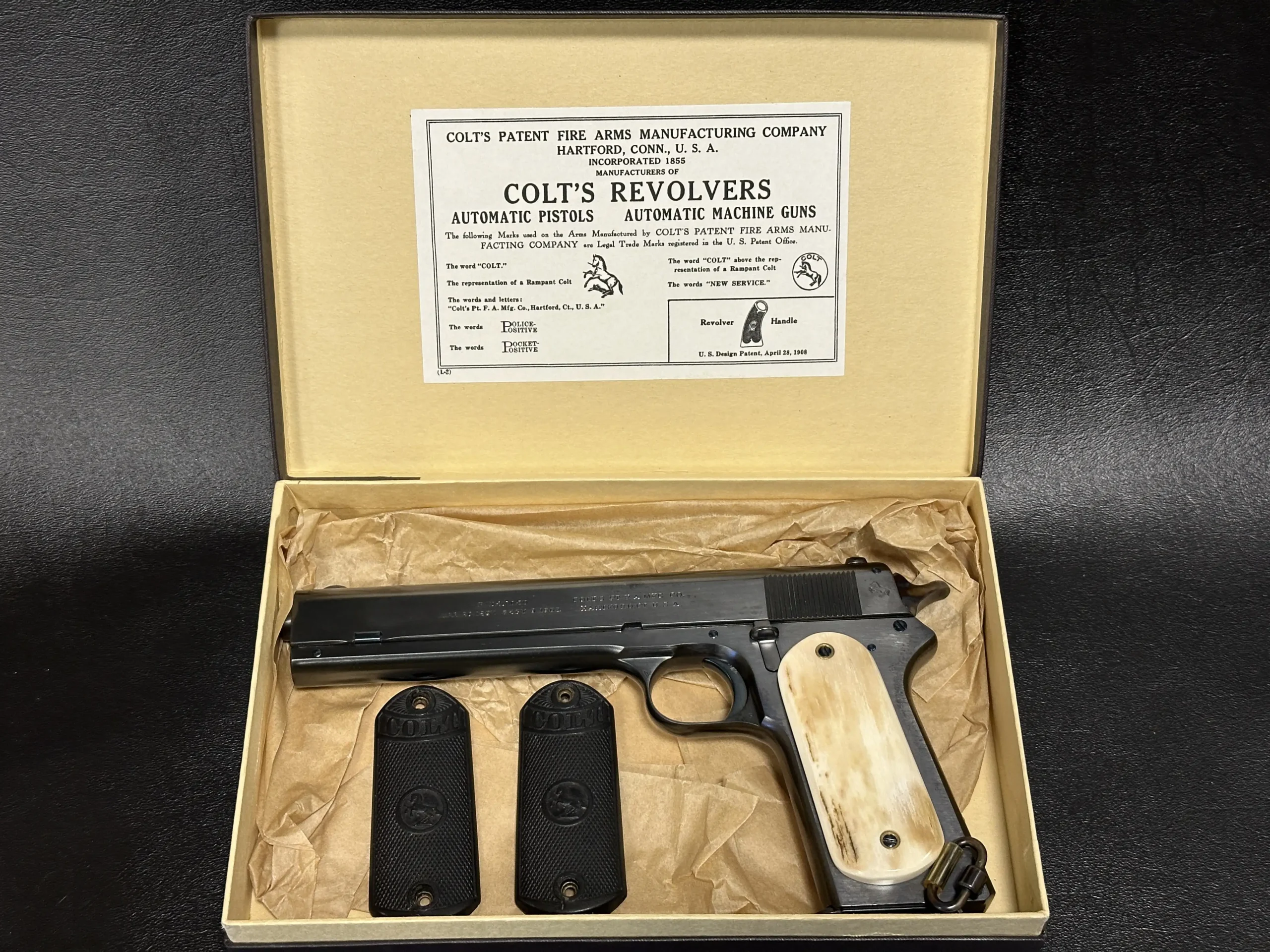 Turnbull Custom Colt 38 Auto Rimless