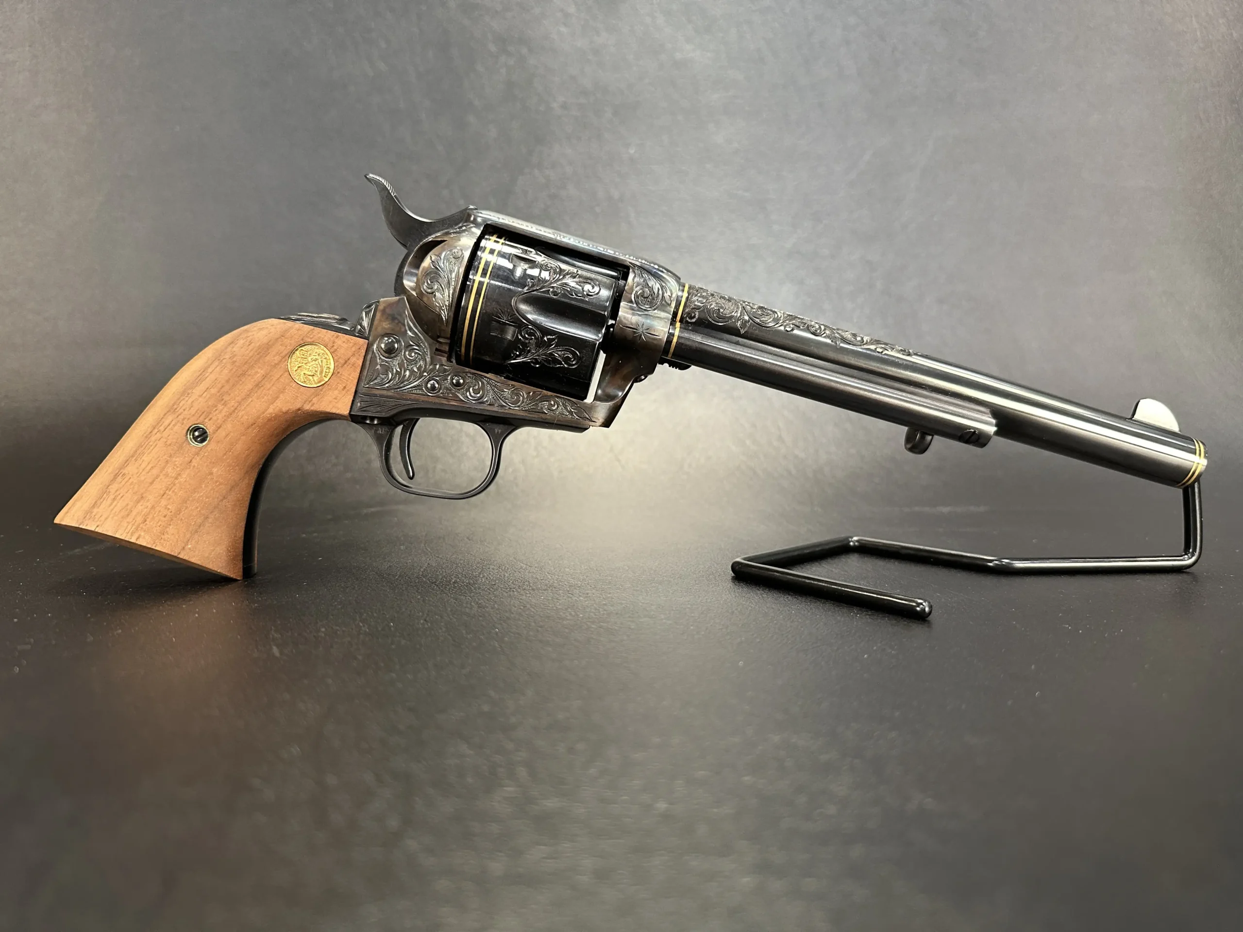 Colt revolvers First Bankers project engraved set