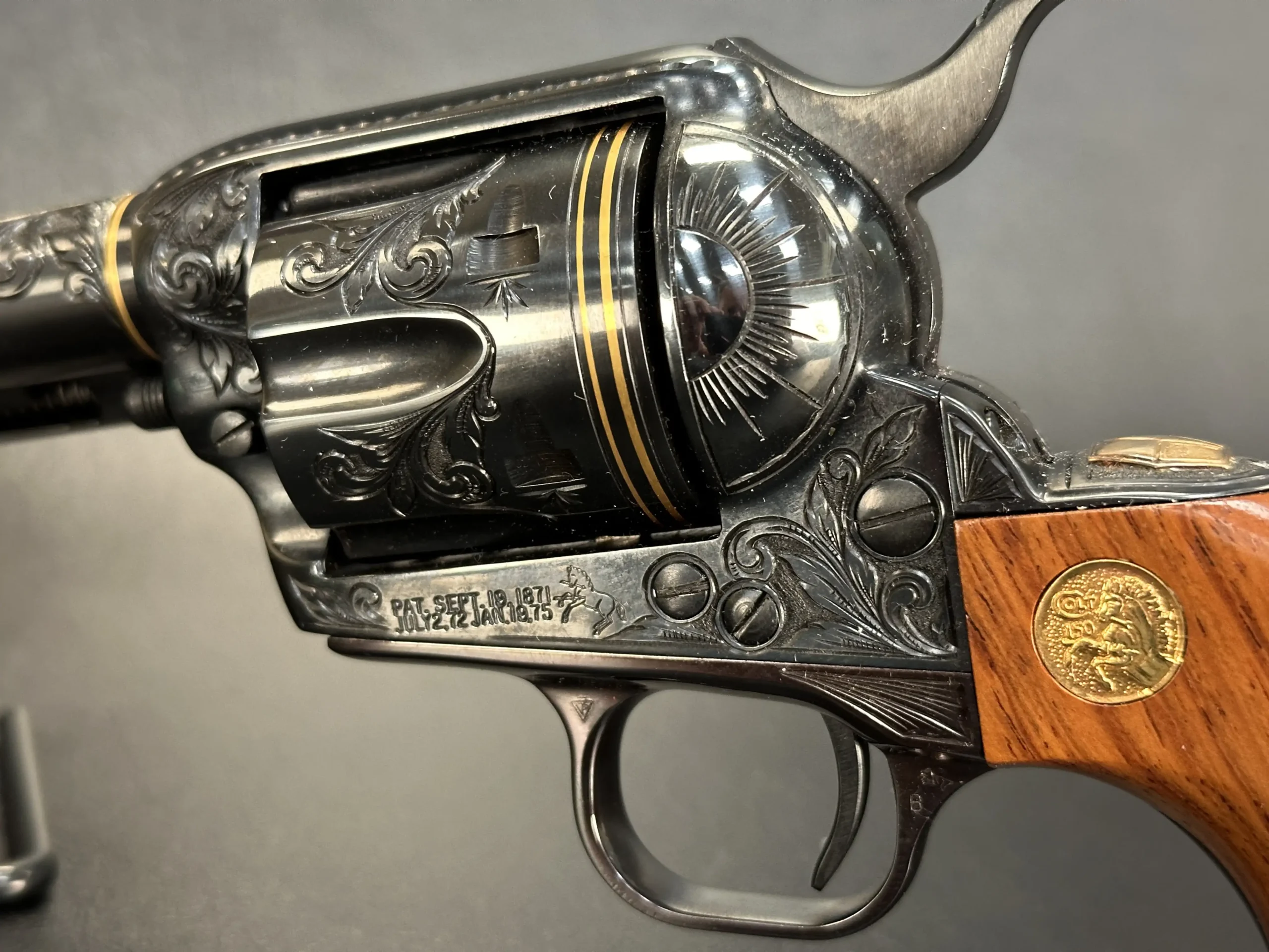 Factory Colt engraved revolvers limited commemorative set