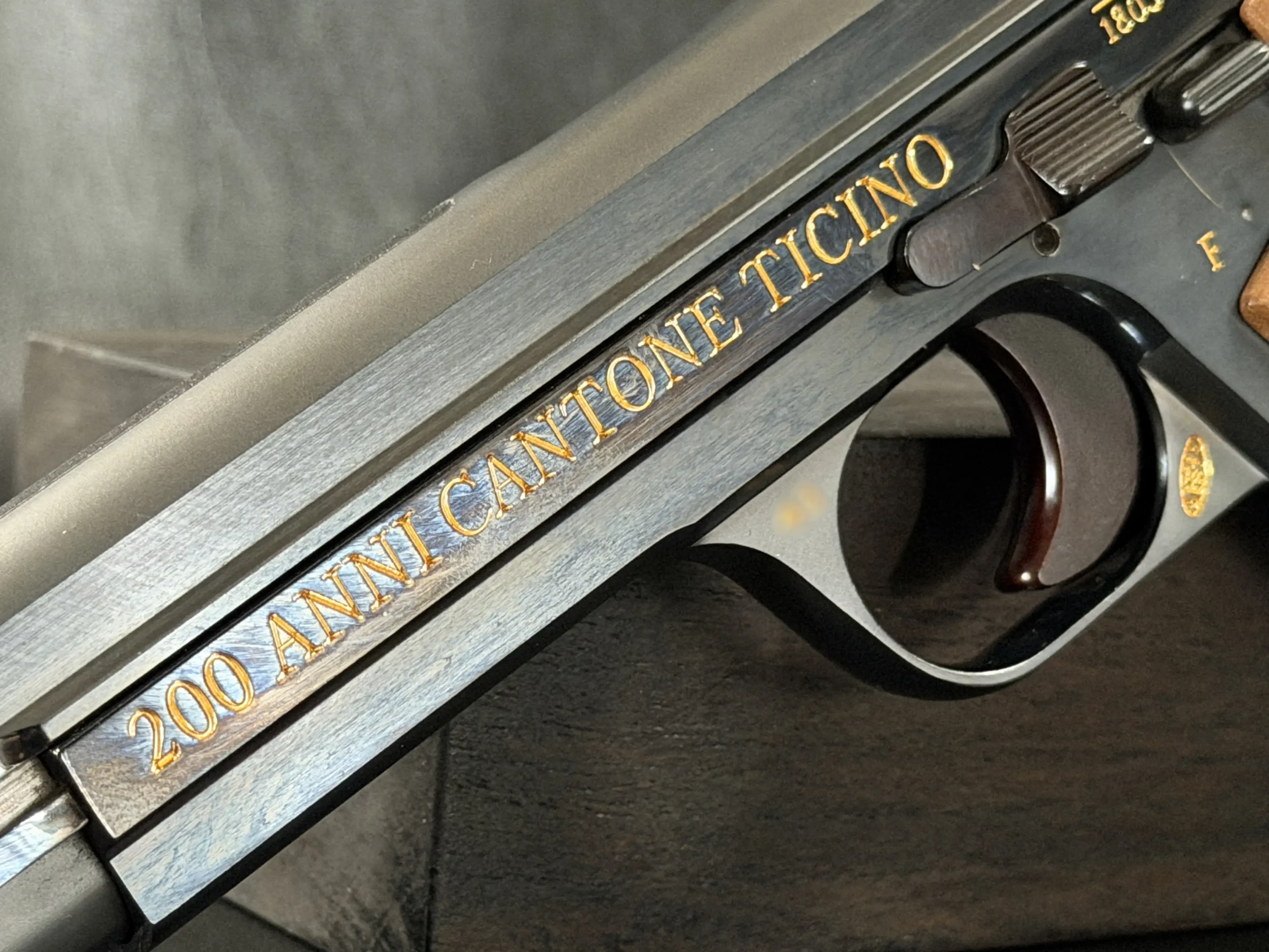 SIG P210 commemorative Napoleone theme