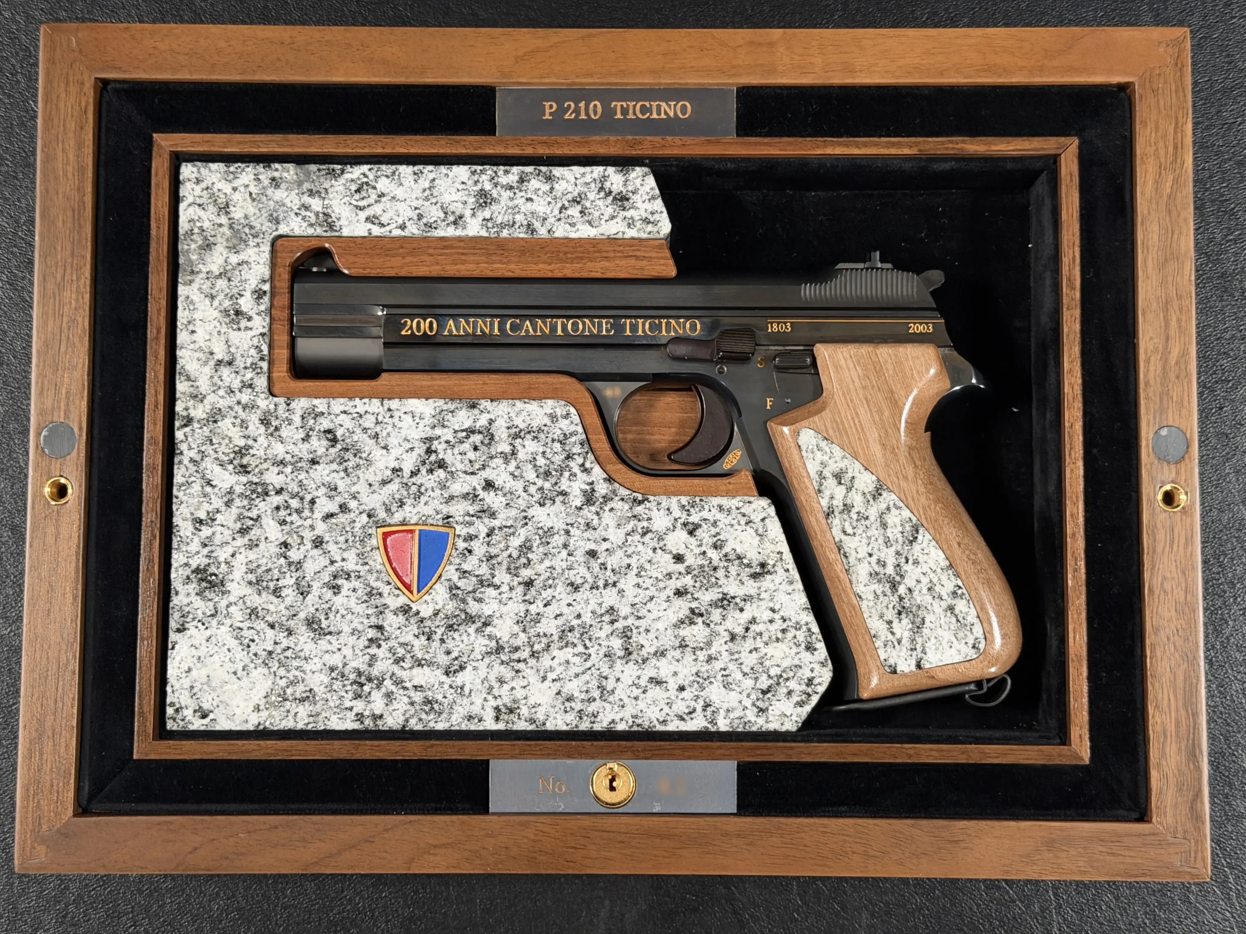 SIG Sauer P210 Ticino box set