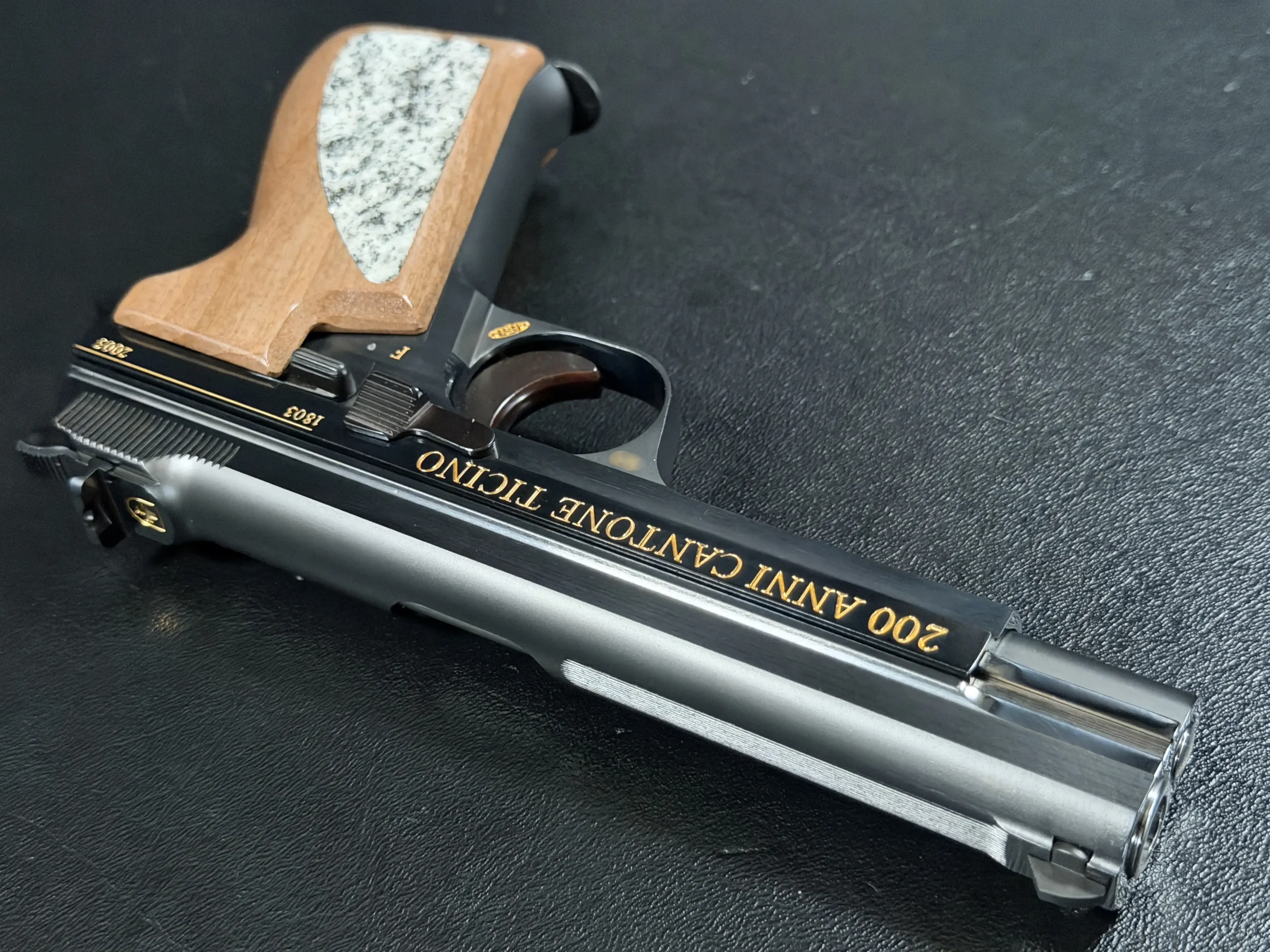 SIG Sauer P210 anniversary collector piece