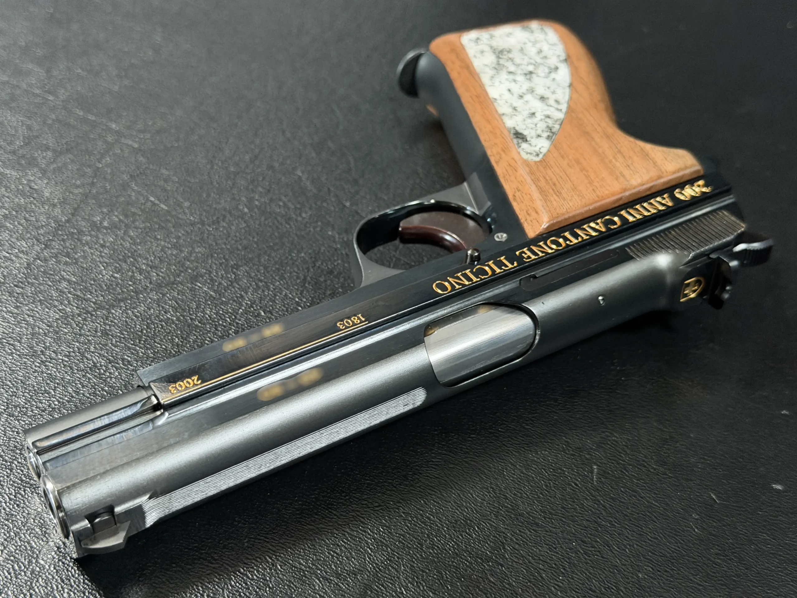 SIG Sauer P210 collectible European handgun