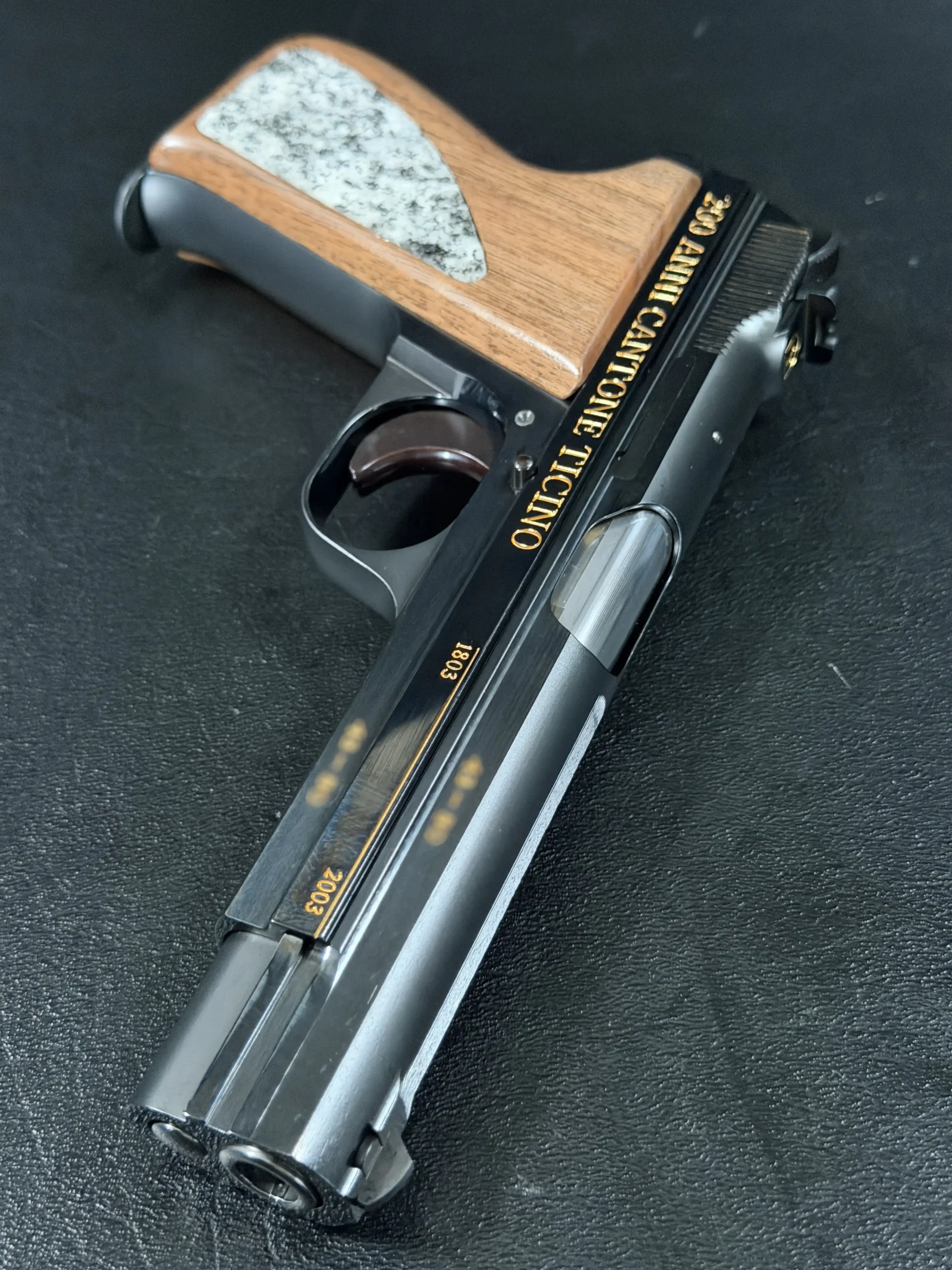 SIG Sauer P210 luxury presentation pistol