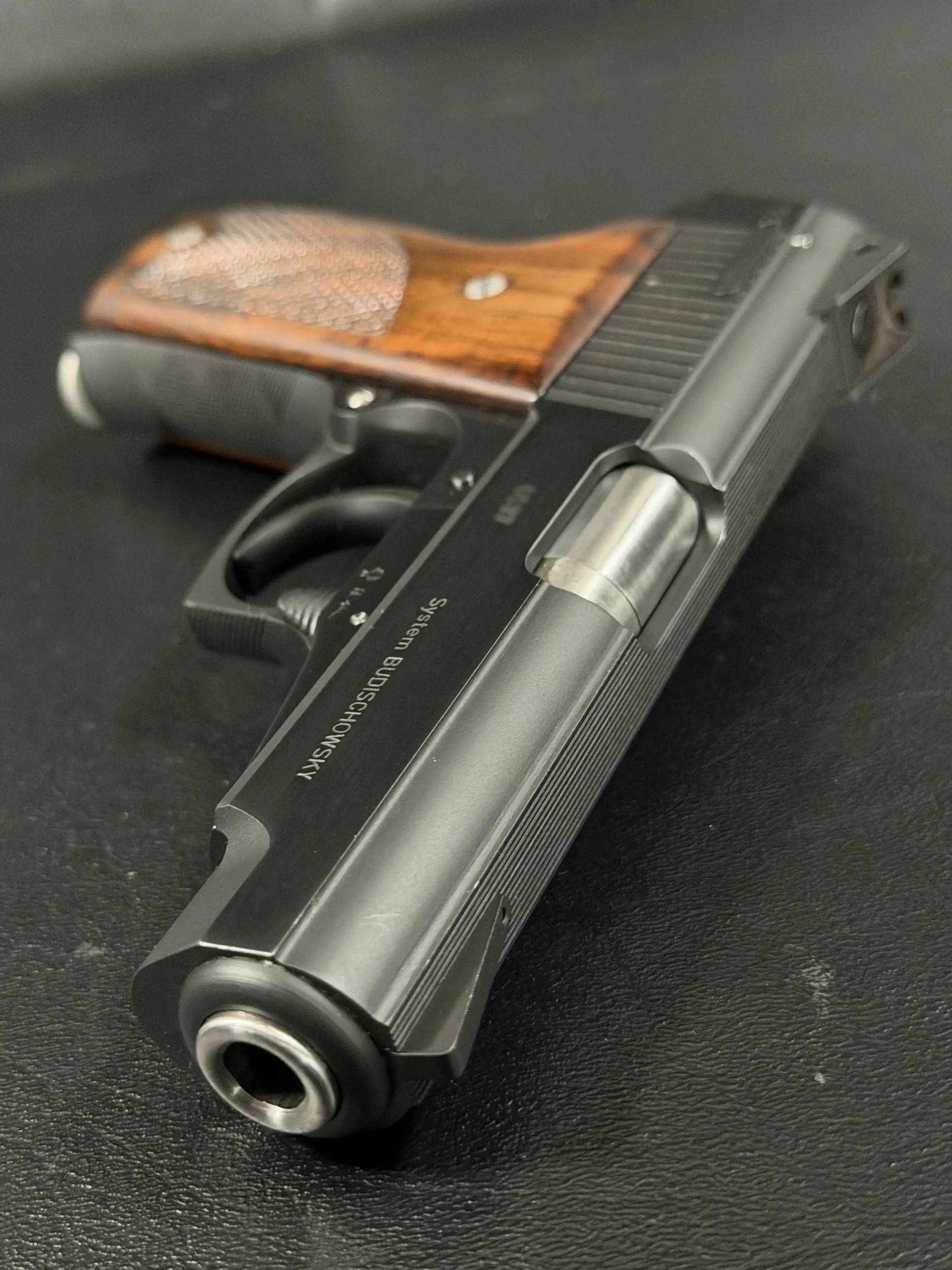 Korriphila HSP 701 9mm hand fitted pistol