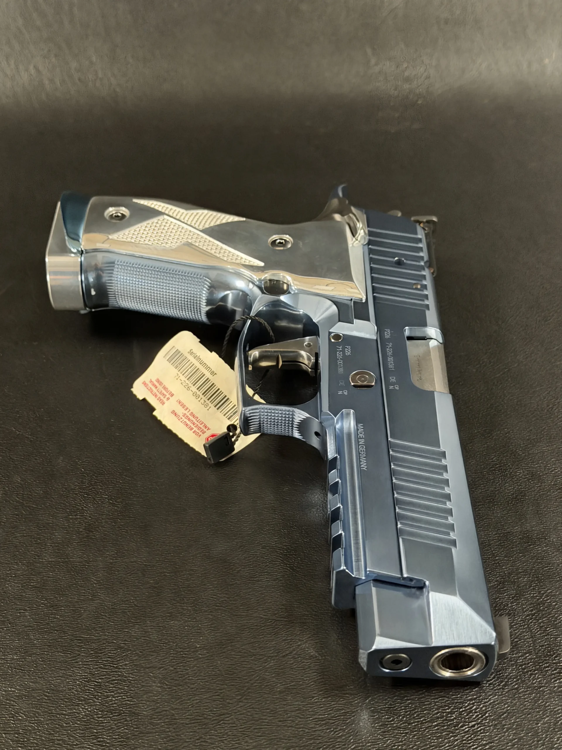 sig p226 blue ice mastershop pistol