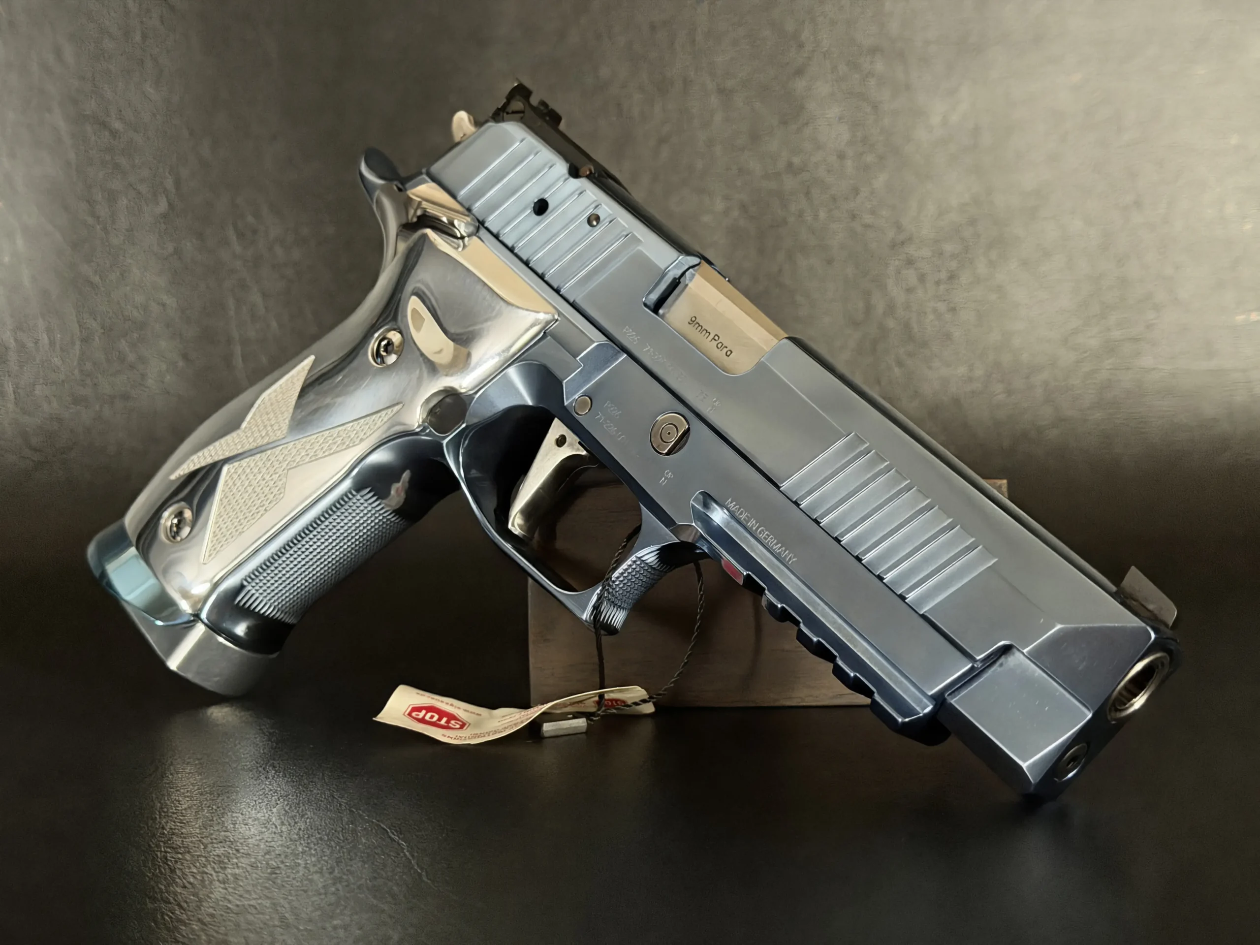 sig sauer p226 x five blue ice pistol
