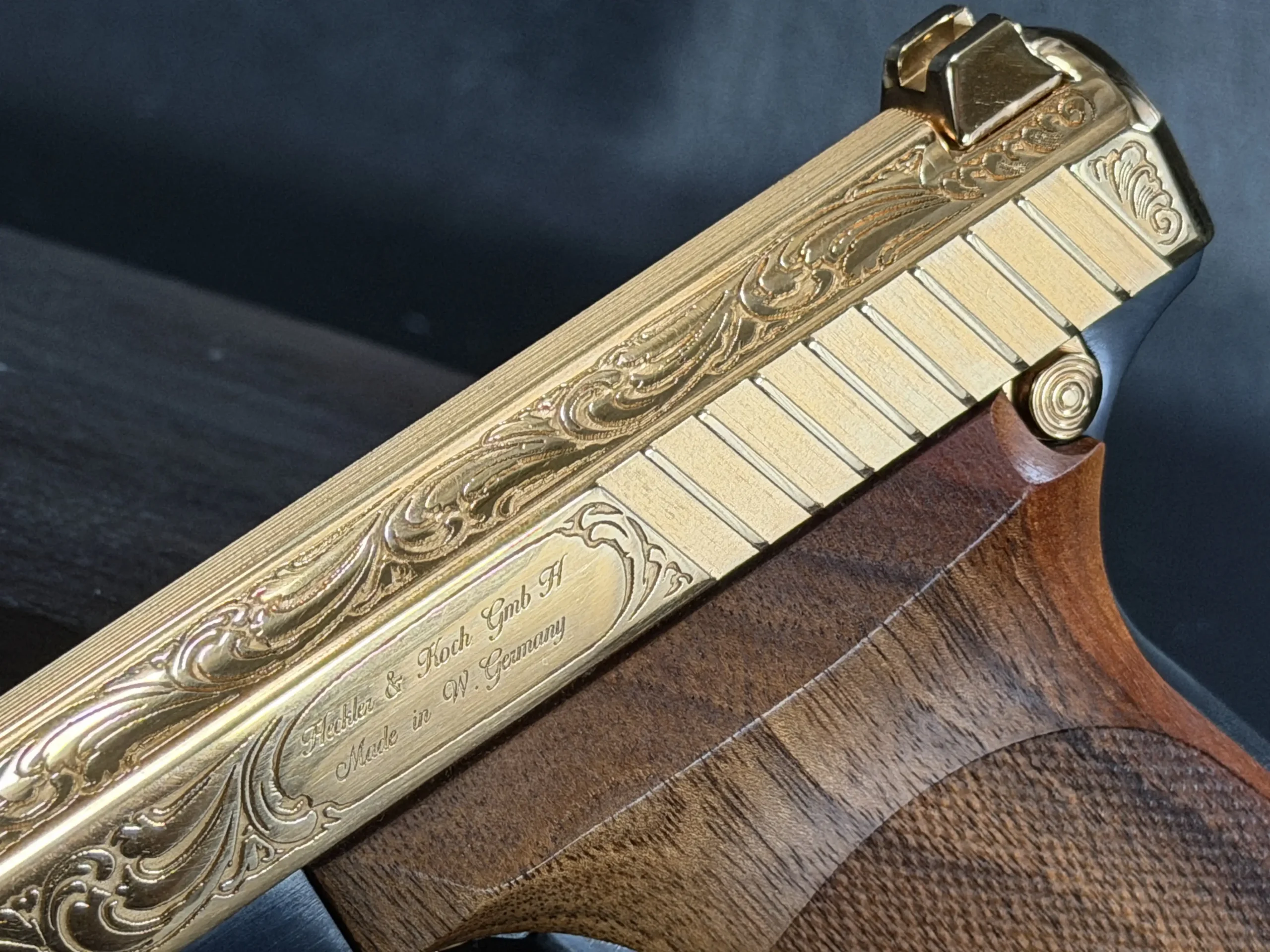 Heckler Koch P7 Engraved German Pistol