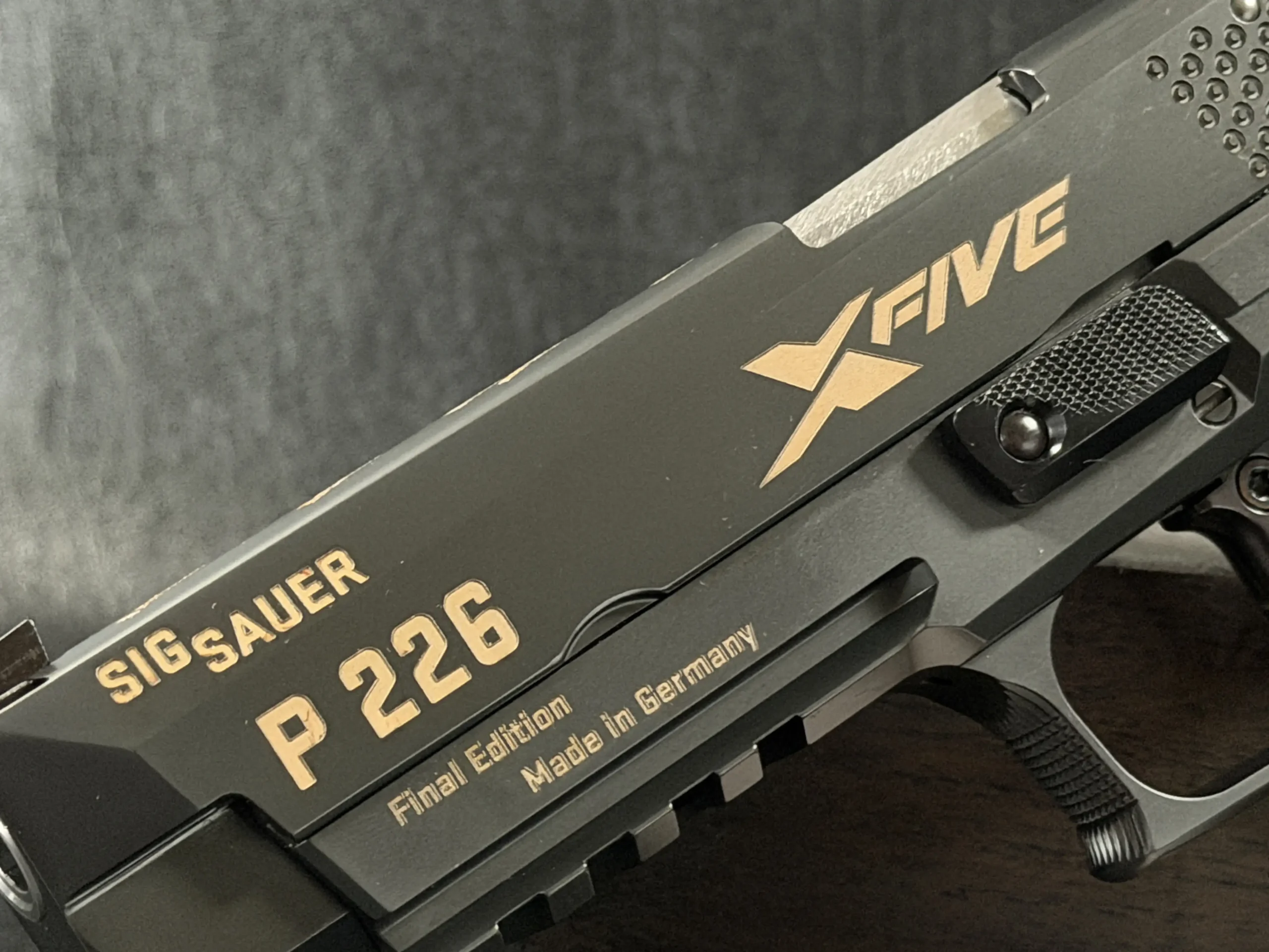 SIG P226 X Five Final Edition Collectible Handgun