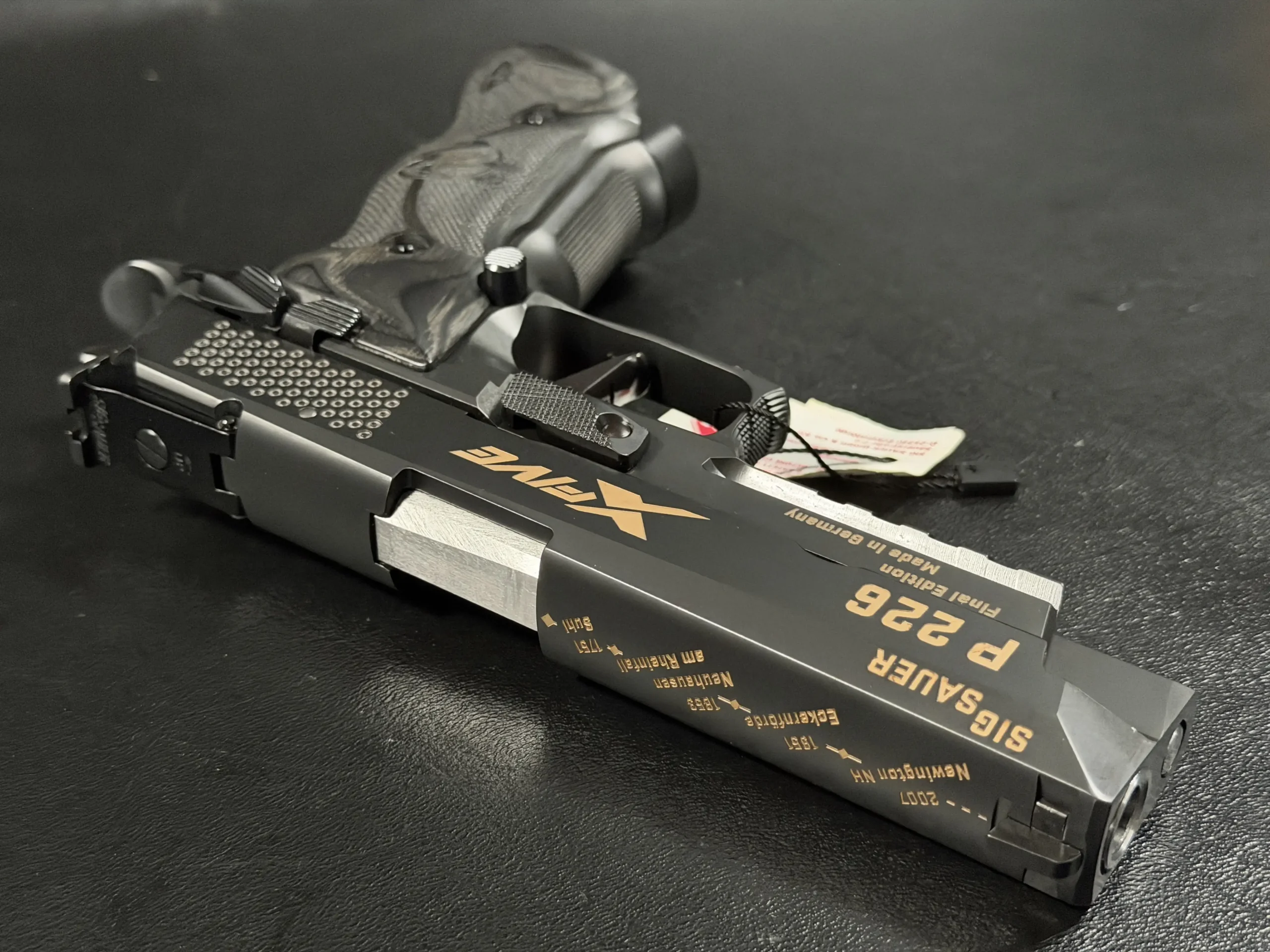 SIG P226 X Five Final Edition Mastershop Craftsmanship