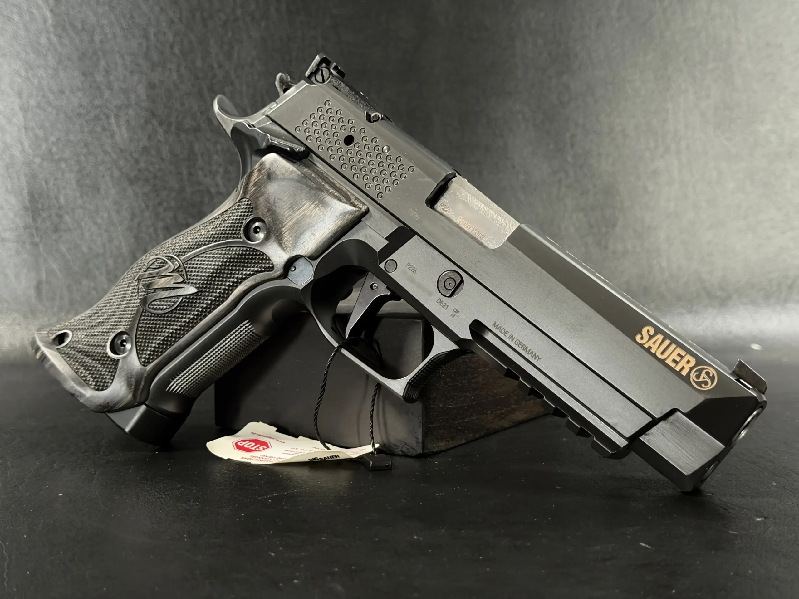 SIG Sauer P226 X Five Final Edition Black Finish Gold Accents
