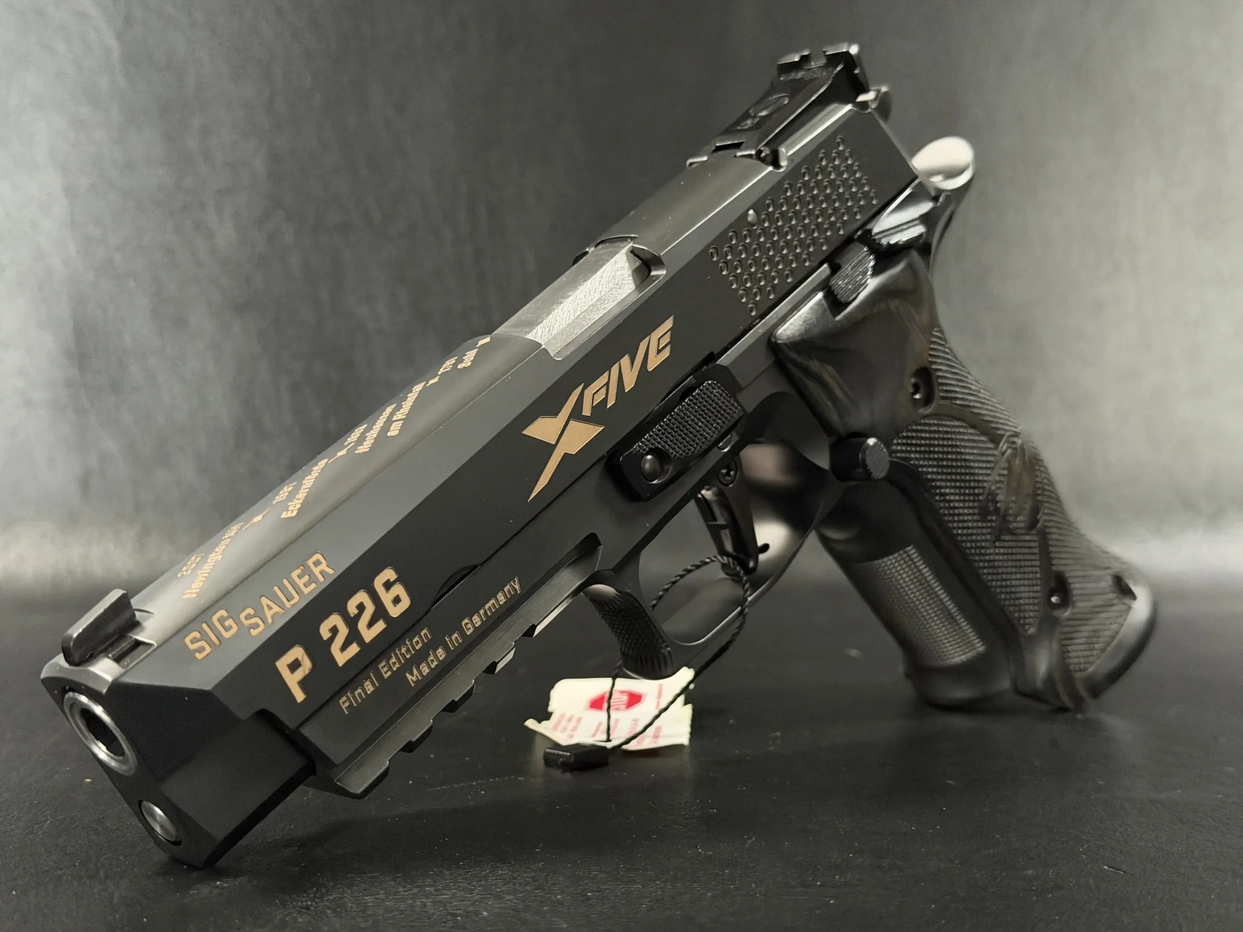 SIG Sauer P226 X Five Final Edition Display Case Set