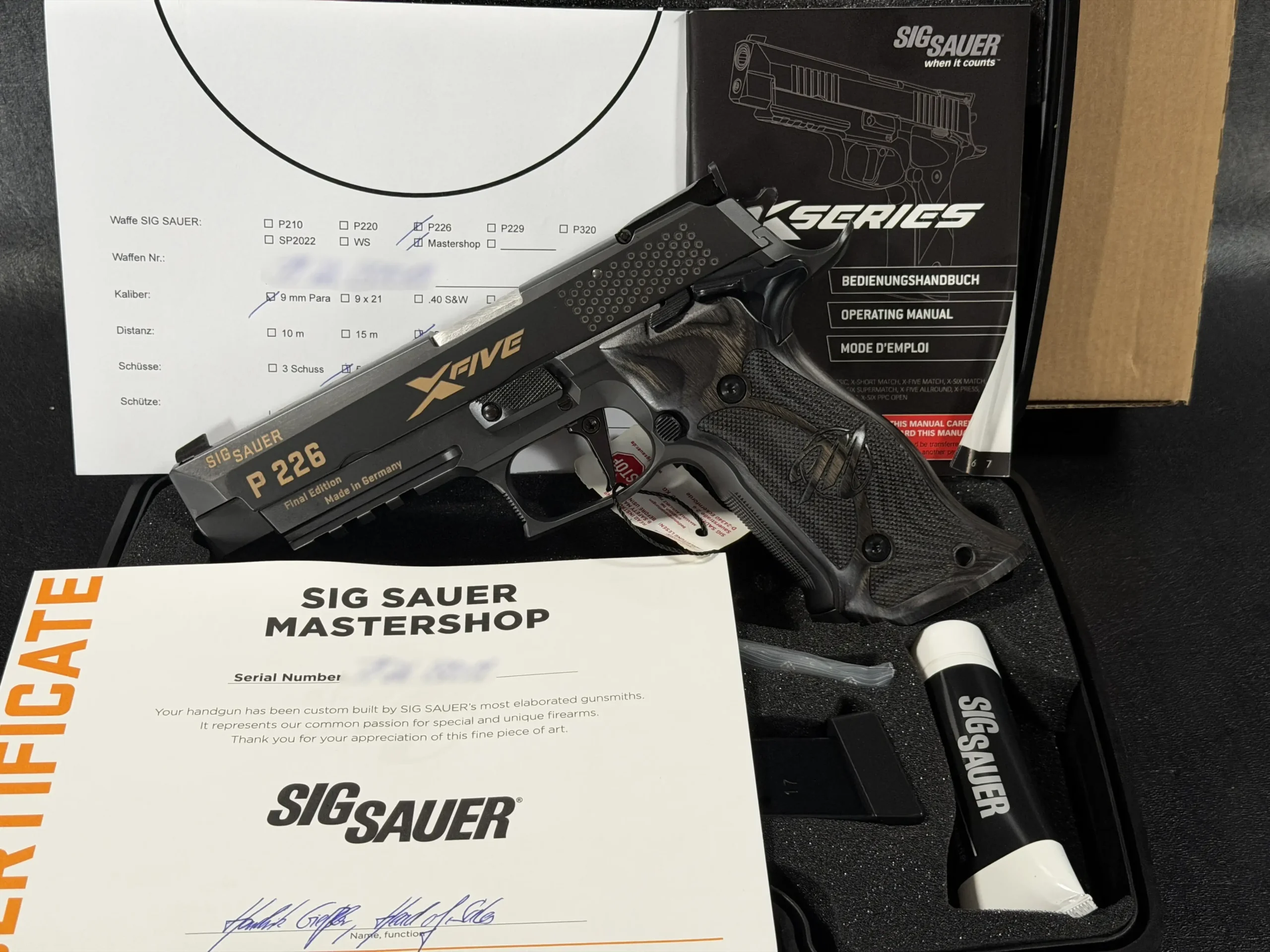 SIG Sauer P226 X Five Final Edition Mastershop