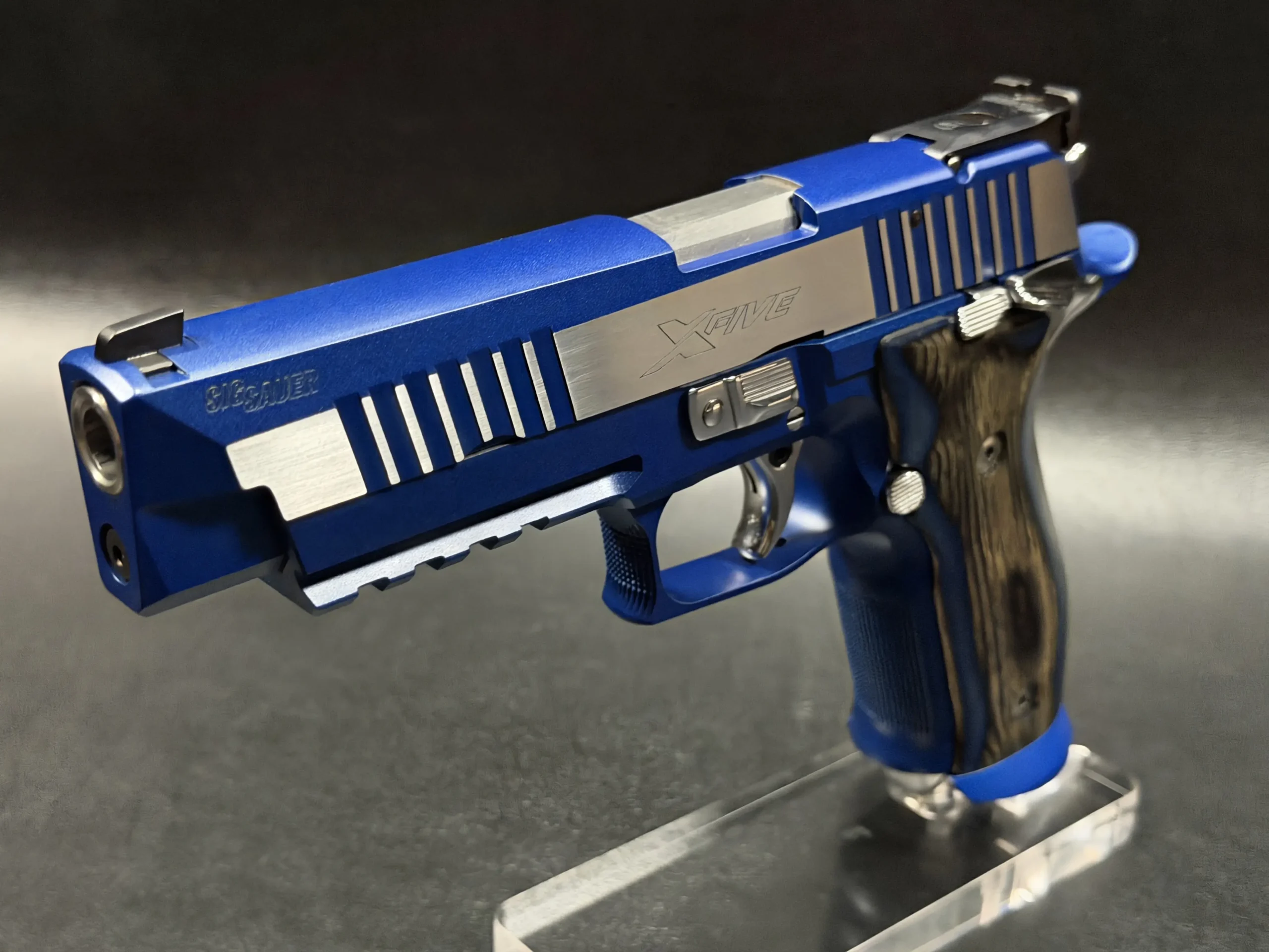 SIG P226 X5 Blue Moon Gen 2 Presentation Model