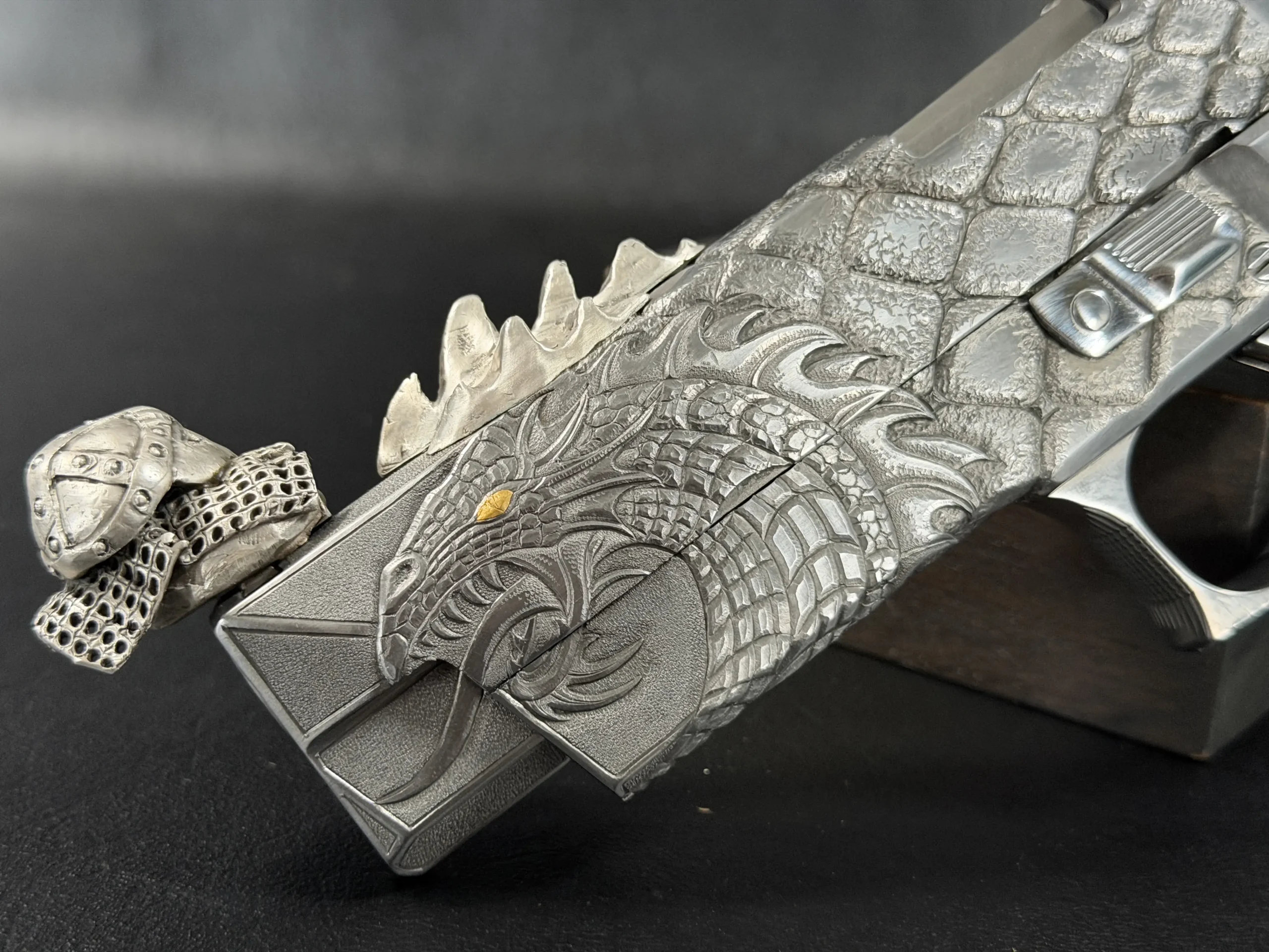 SIG Sauer P226 X Five Dragon Artistic Engraving