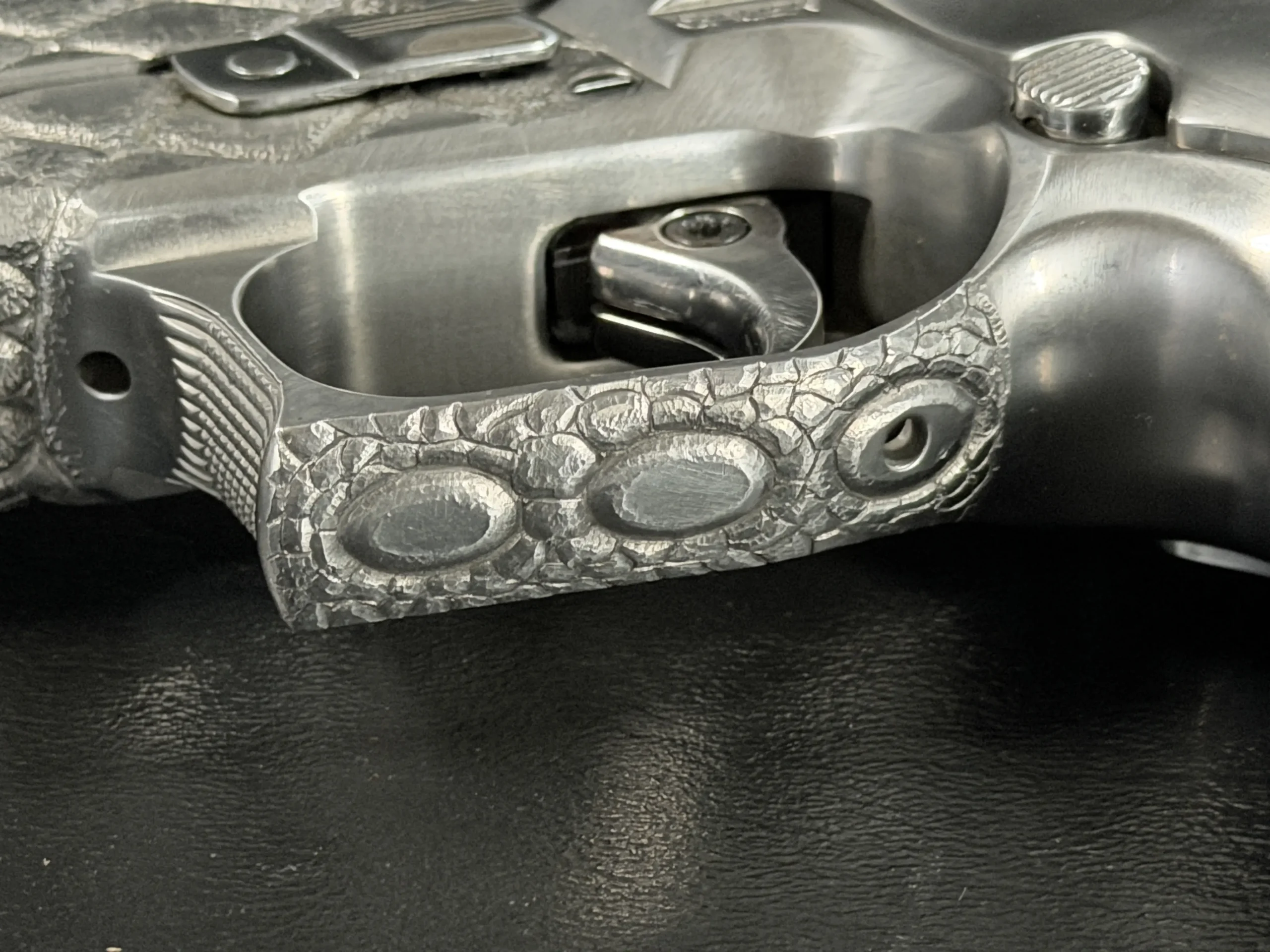 SIG Sauer P226 X Five Dragon Engraved Controls