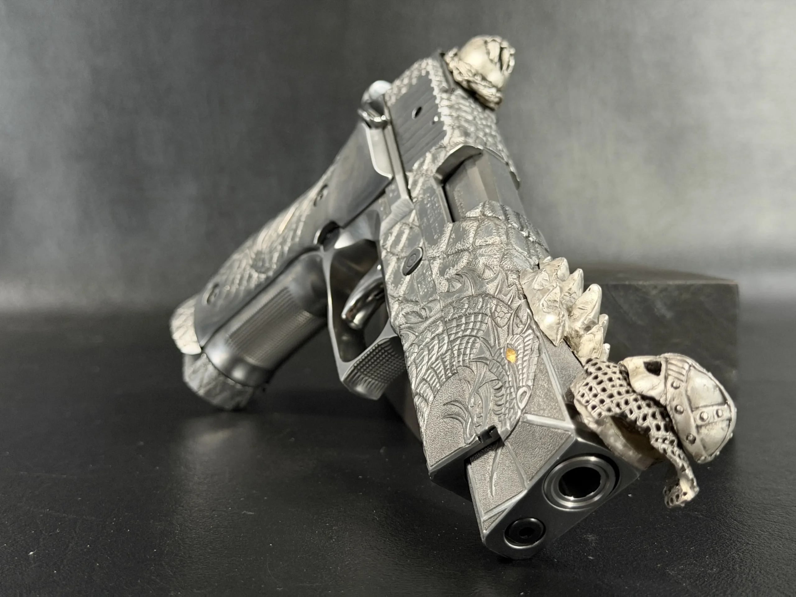 SIG Sauer P226 X Five Dragon Slide Top View