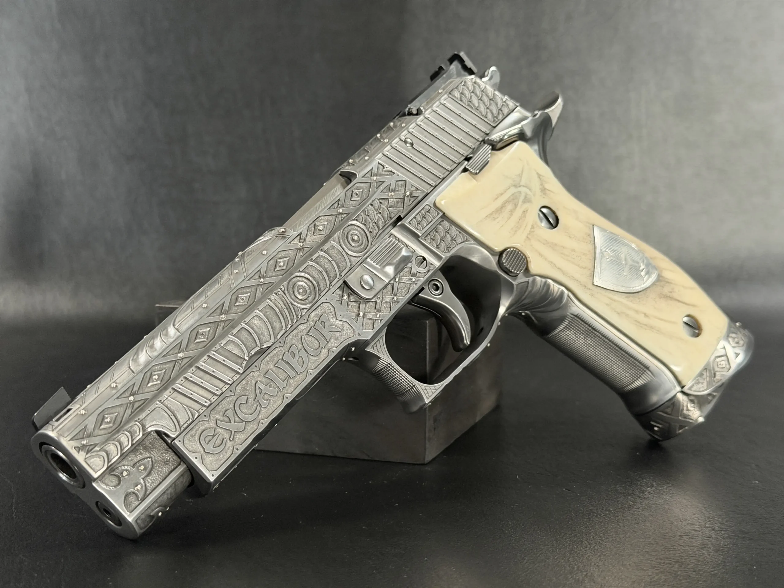 SIG Sauer P226 X Five Ornate Engraving Excalibur