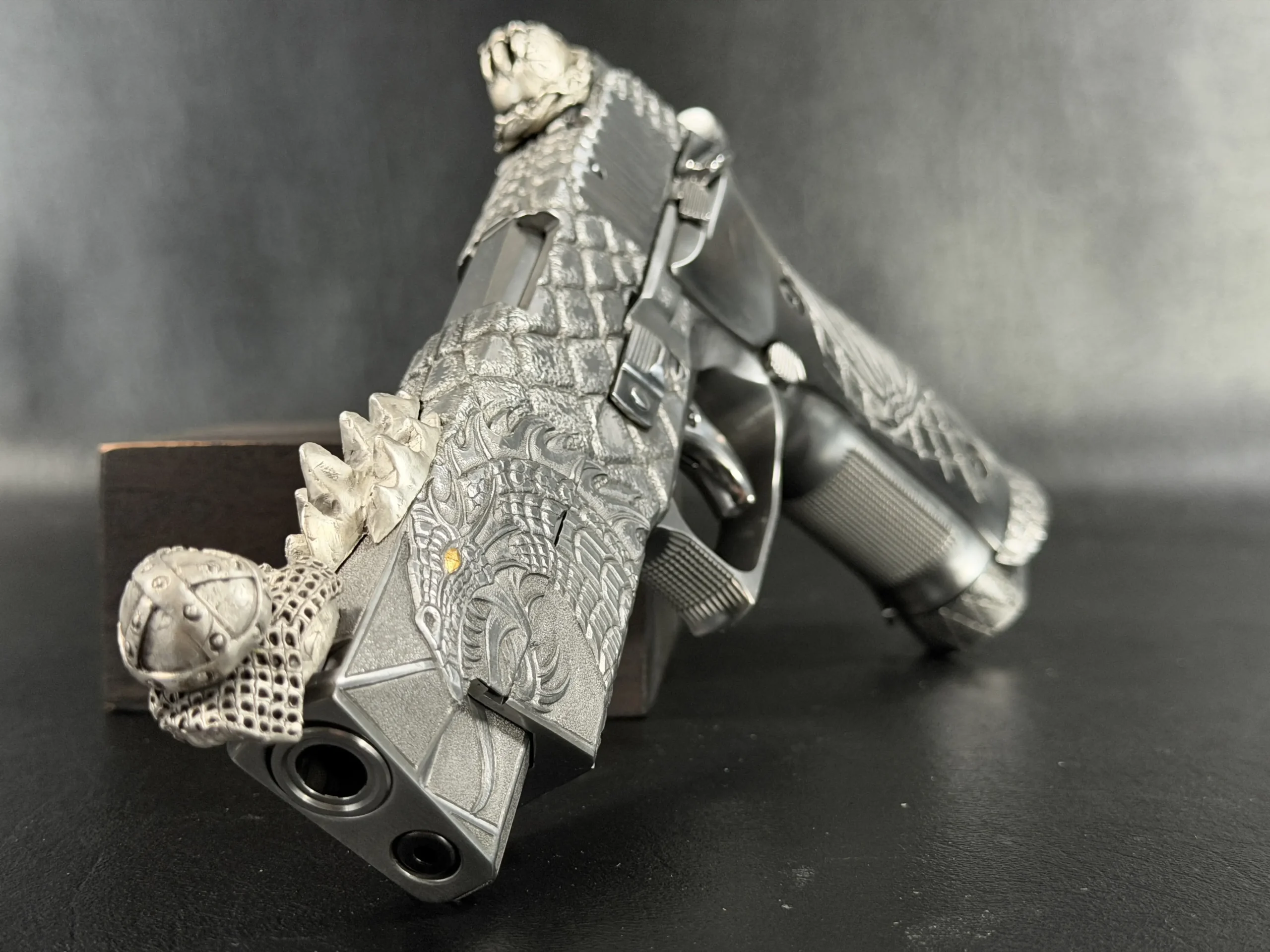 SIG Sauer P226 X Five Prestige Dragon Side Angle