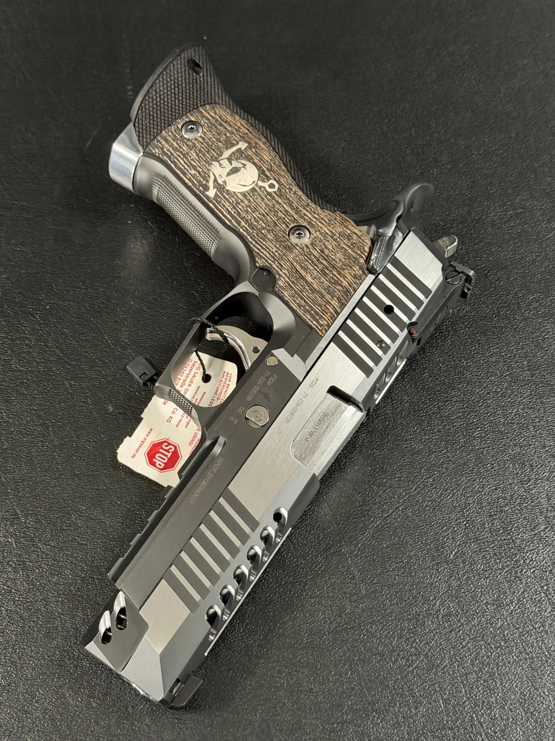 SIG Sauer P226 X Five Anchorman firearm art