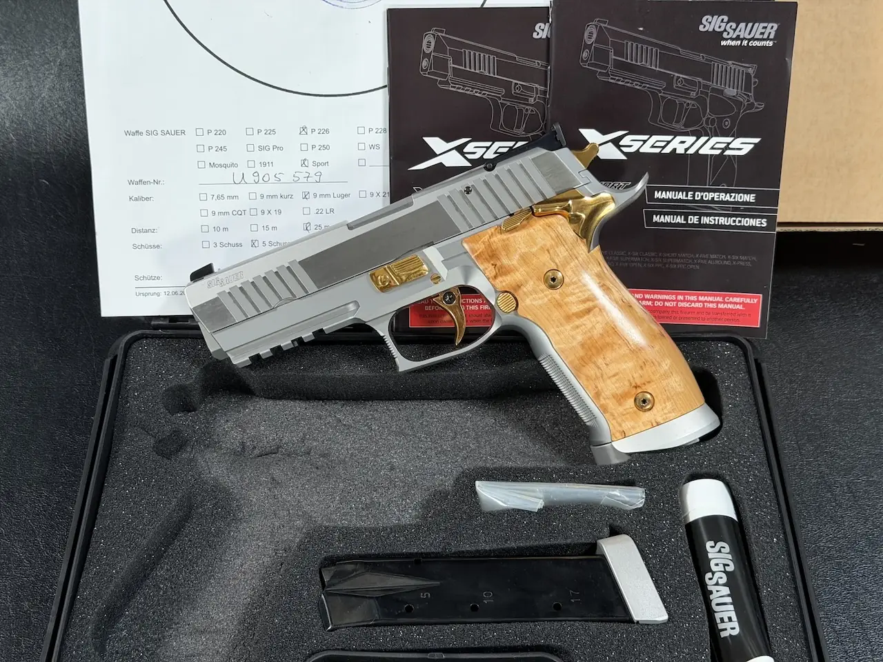 SIG Sauer P226 X Short Scandic