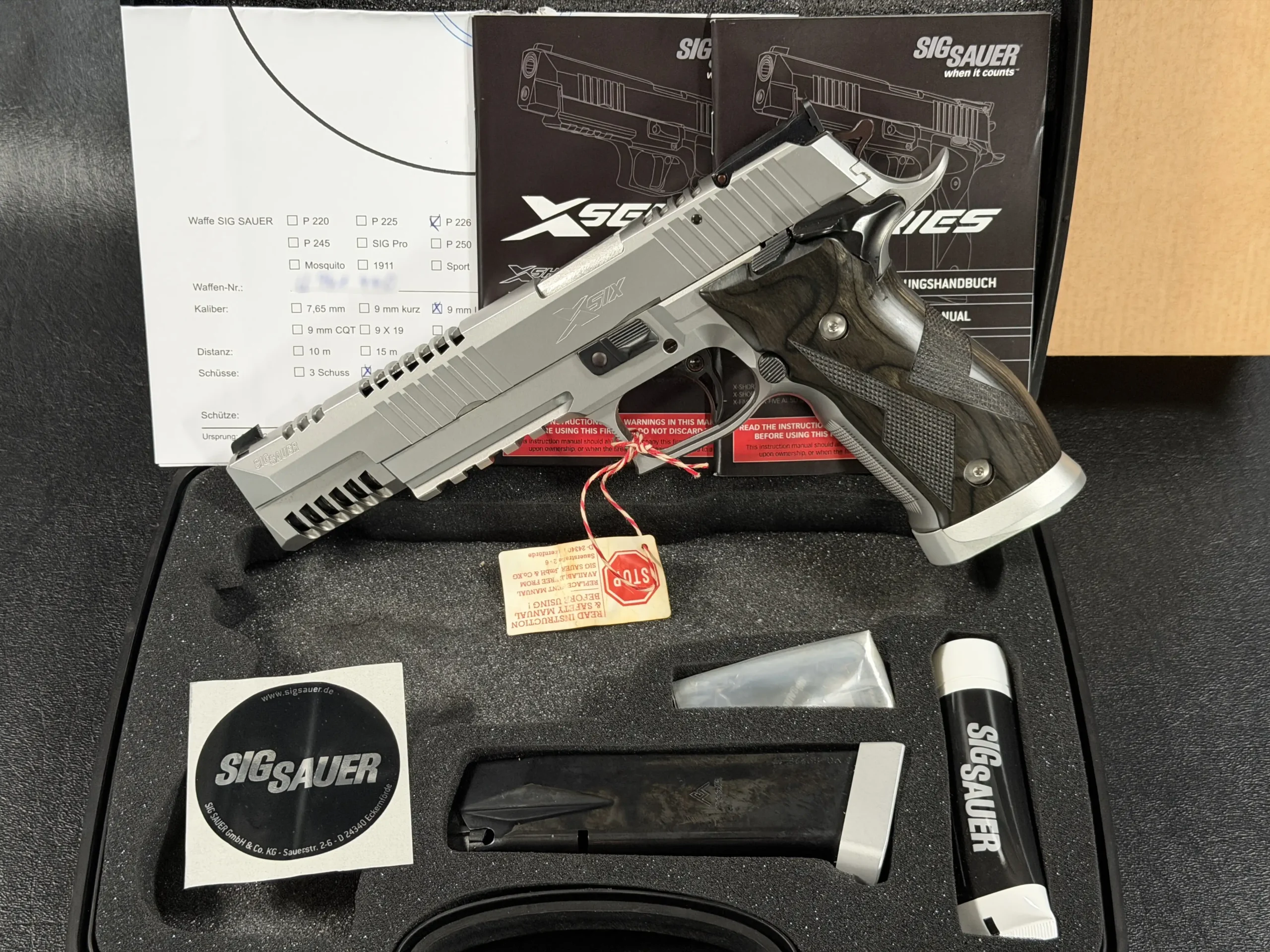 SIG Sauer P226 X Six Skeleton 9mm