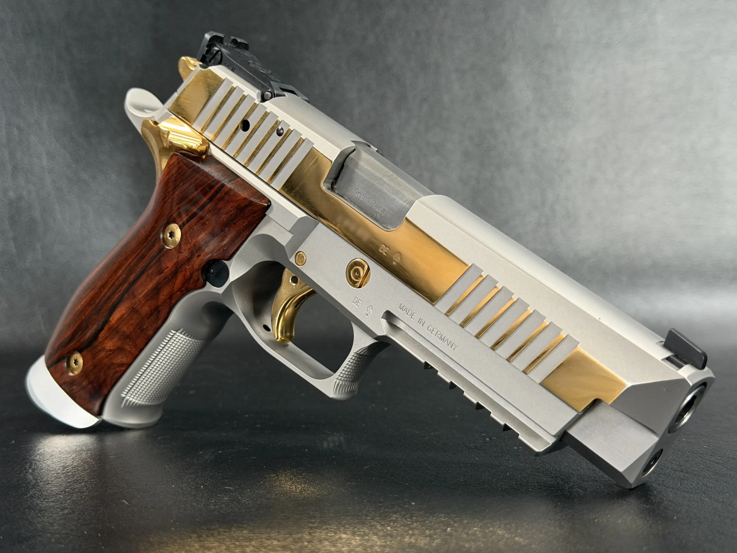 SIG Sauer P226 X Five Violine Mastershop Polished Gold