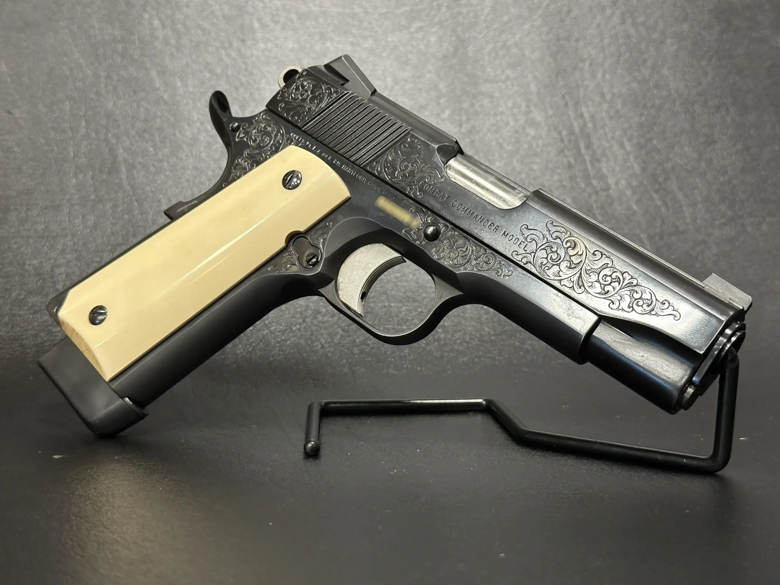 Colt Custom Shop Combat Commander Engraving