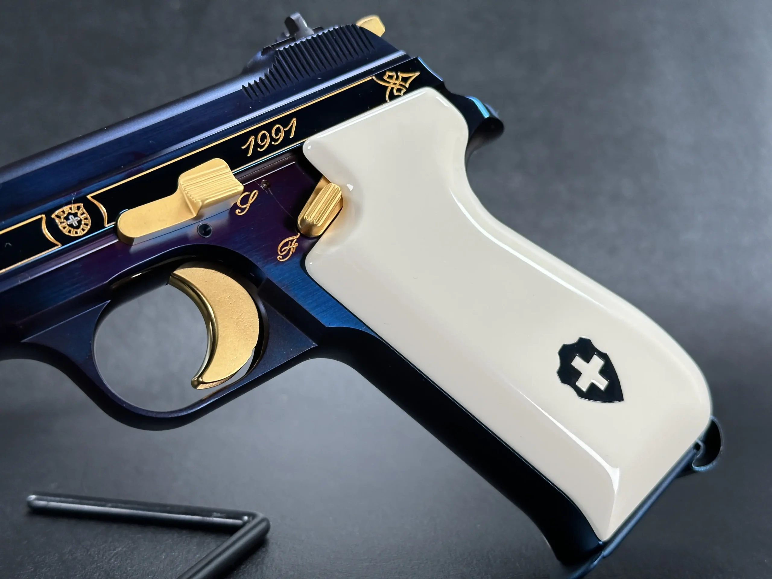 Helvetia Engraved SIG Sauer P210 Anniversary