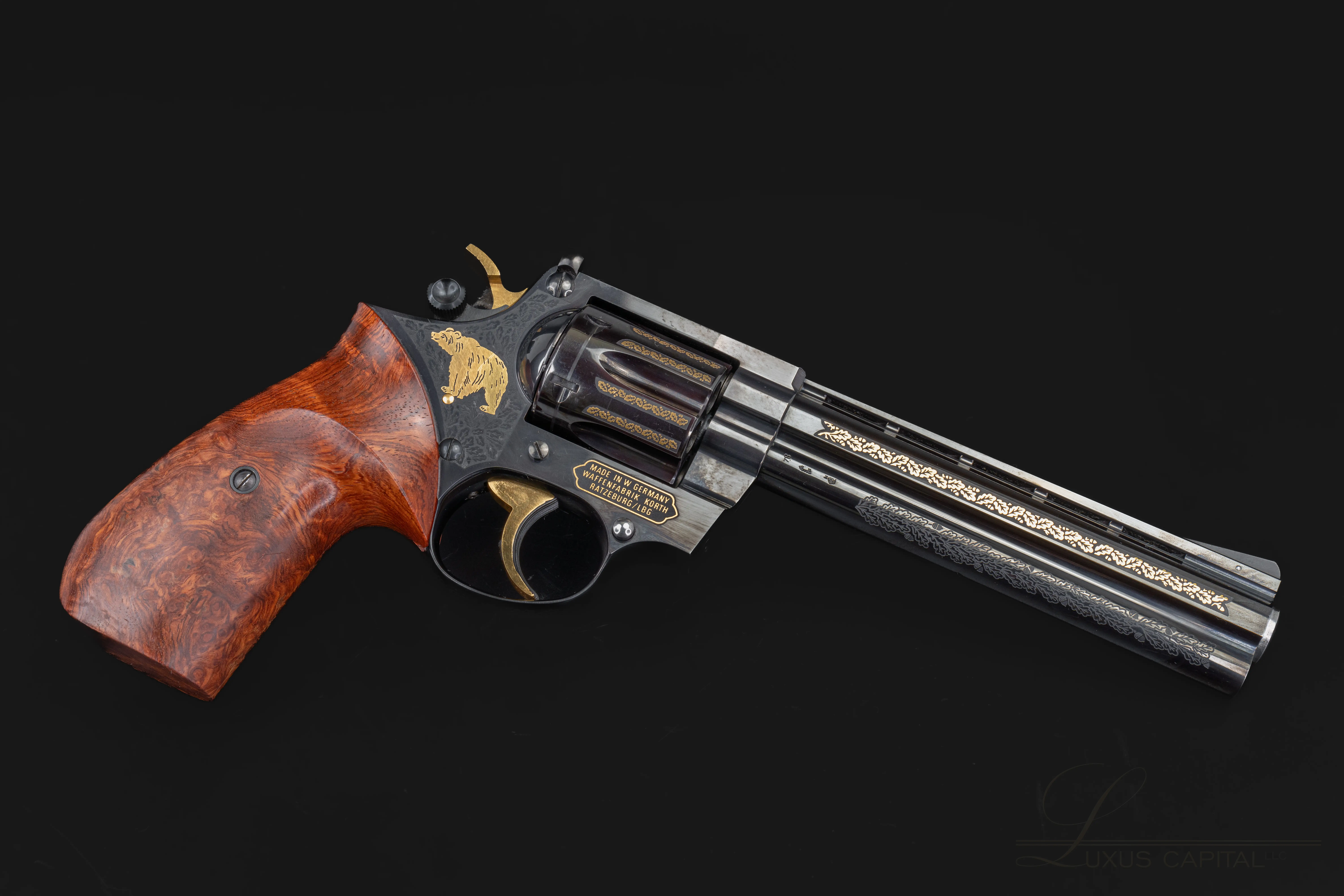 Korth 30th Anniversary Engraved Revolver