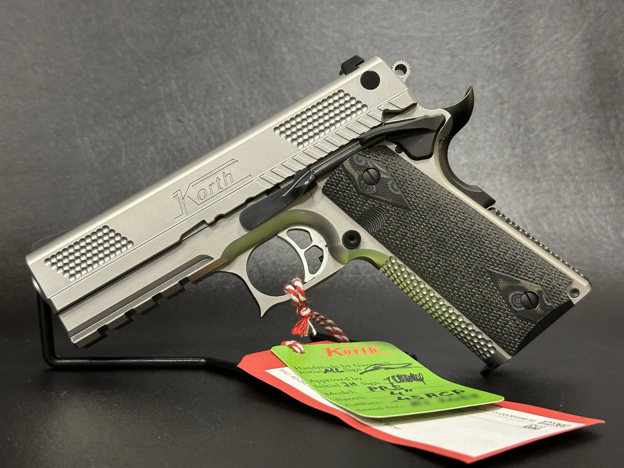 Korth PRS 4 Inch 45 ACP Precision Build