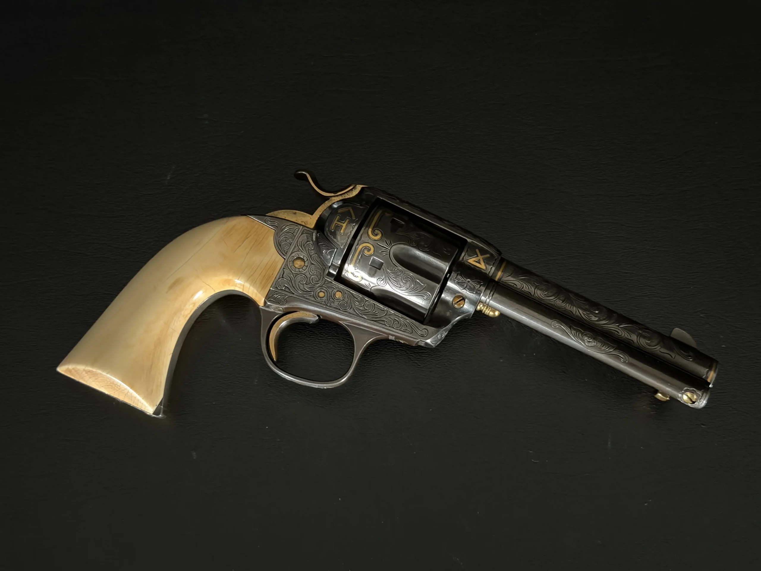 Bisley Model Colt SAA Cattle Brand