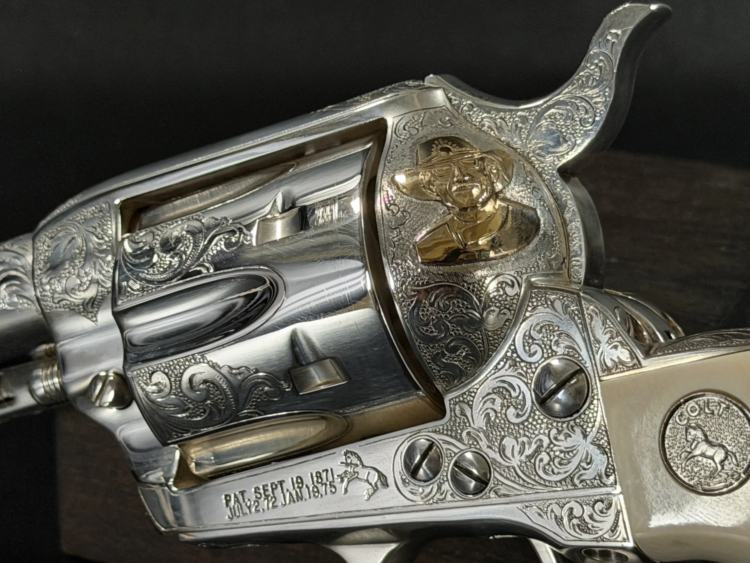 Colt 45 Colt Richard Petty deluxe revolver