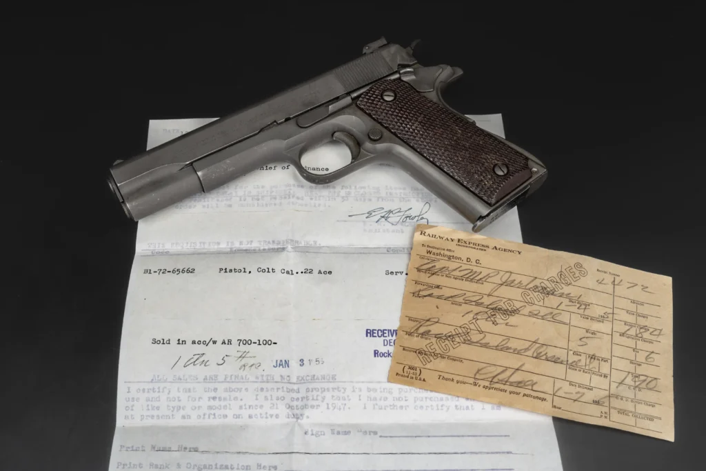 Colt ACE 1911 Prototype/Test Gun B1-72-65662