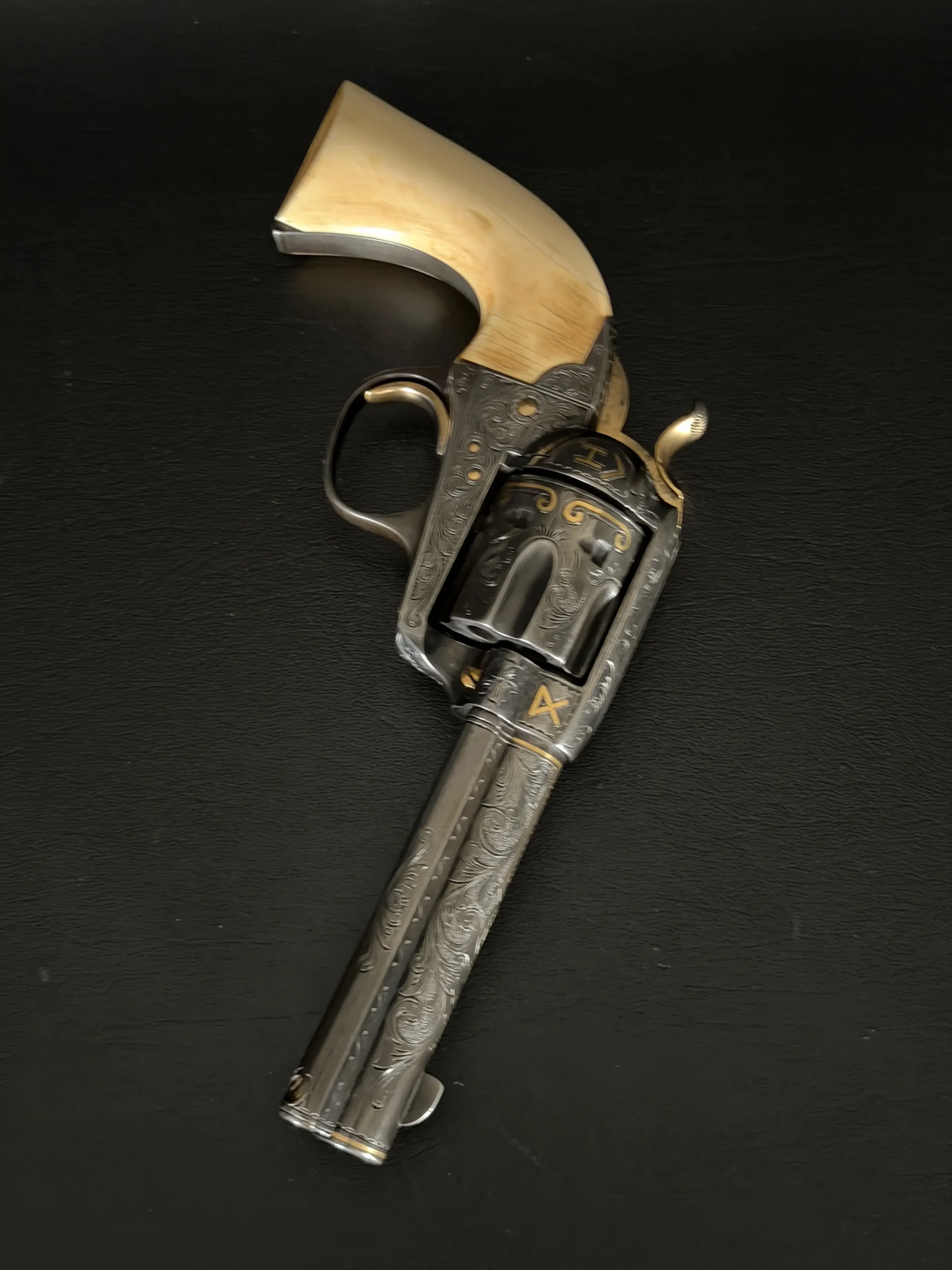 Colt Bisley SAA Cattle Brand Artwork