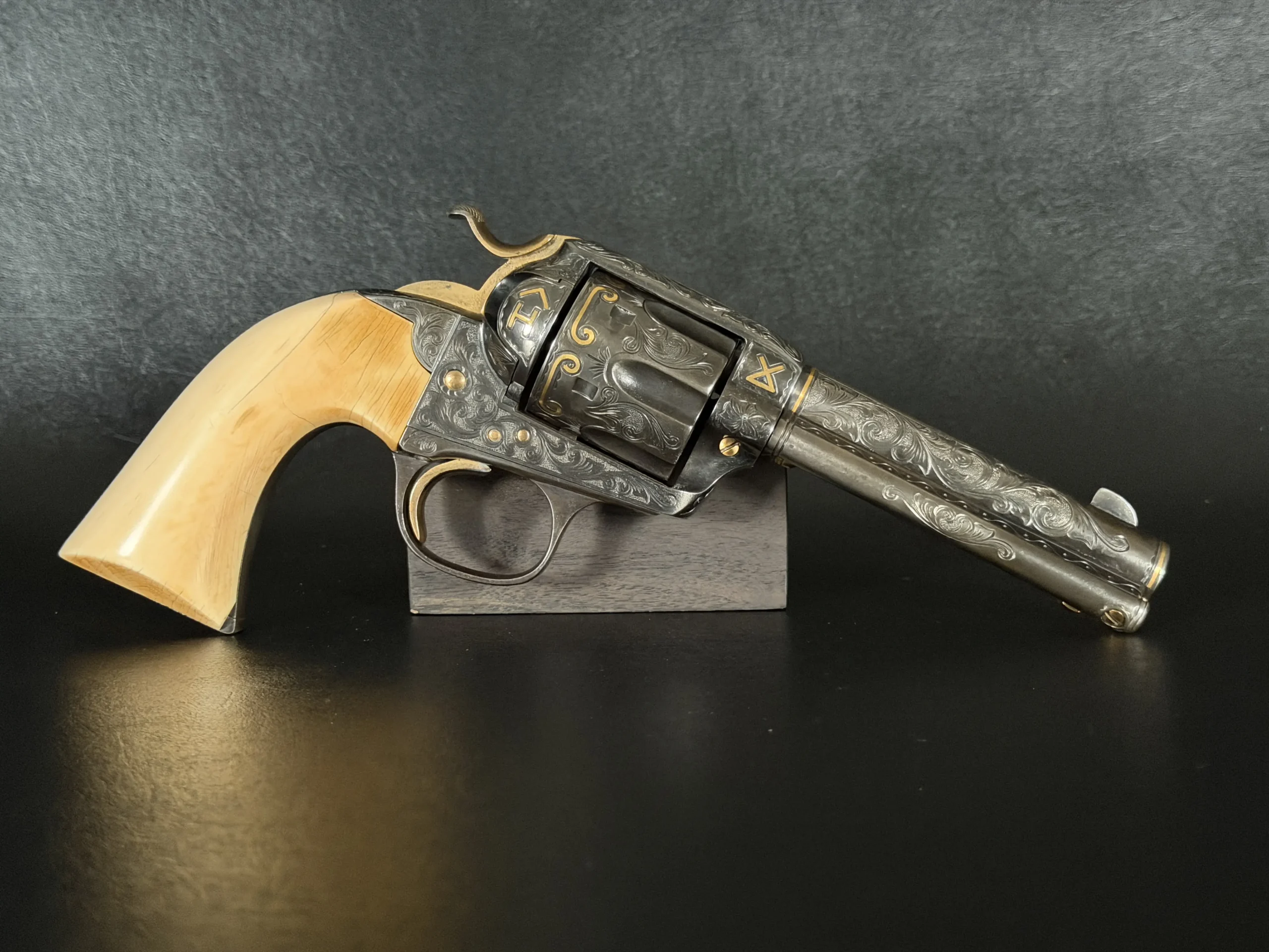 Colt SAA Bisley Cattle Brand Artwork