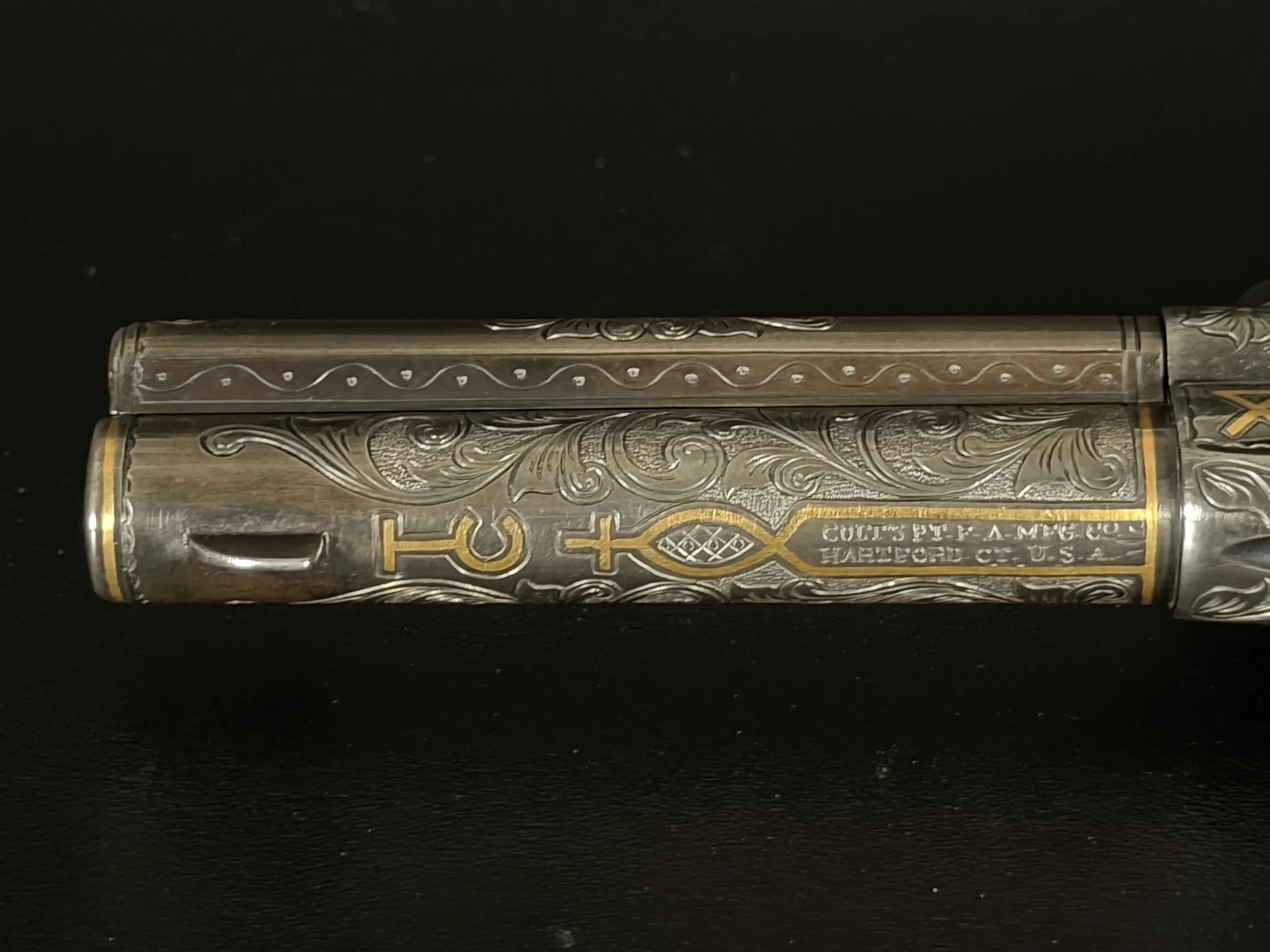 Colt SAA Bisley Cattle Brand Heritage