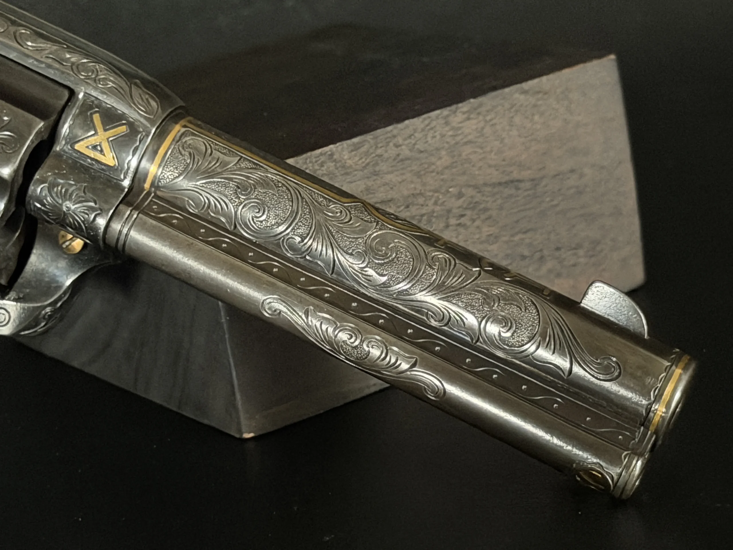 Colt SAA Cattle Brand Bisley Engraving