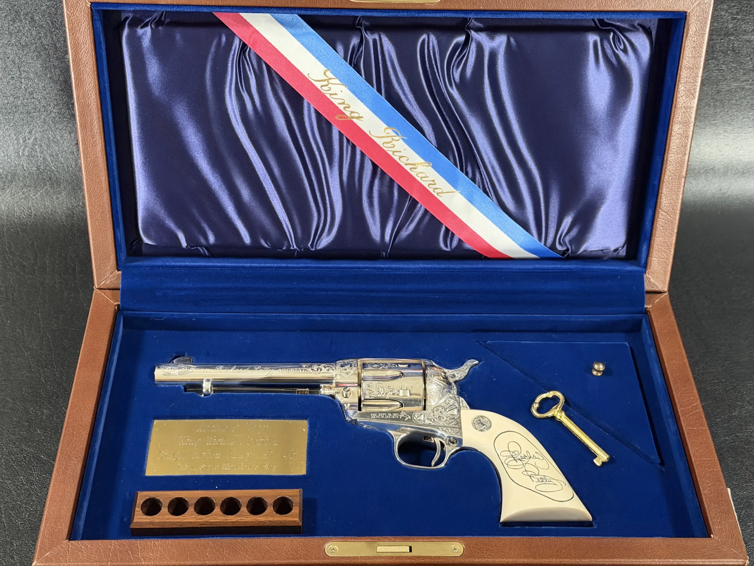 Colt SAA Richard Petty Edition 45 Colt revolver