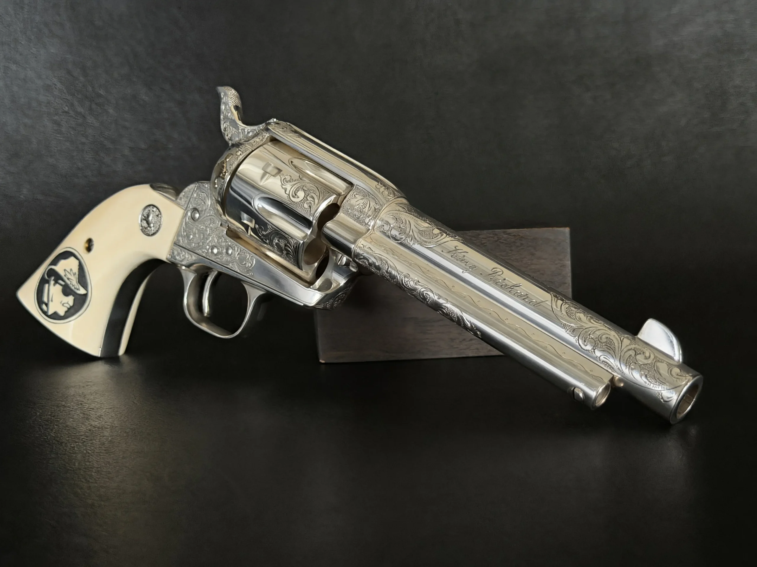 Colt SAA Richard Petty Edition RP 10 Gold Accents