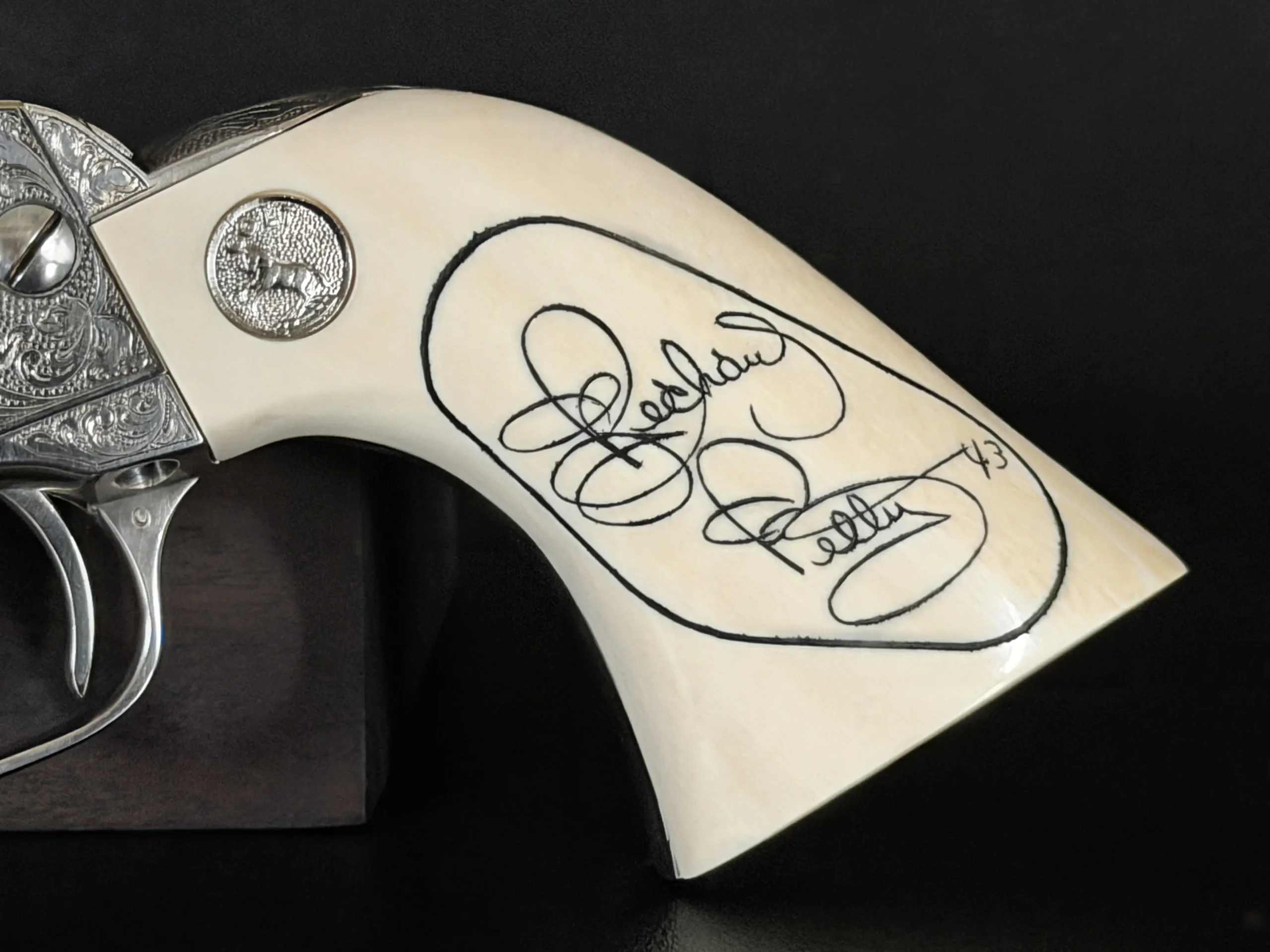 Colt SAA Richard Petty Edition RP 10 Ivory Grips