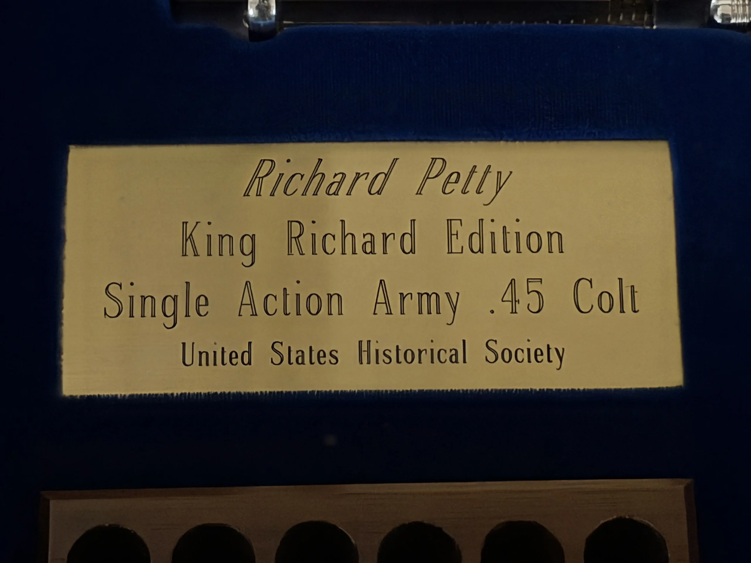 Colt Single Action Amry Richard Petty Edition RP 10 Rare Collectible