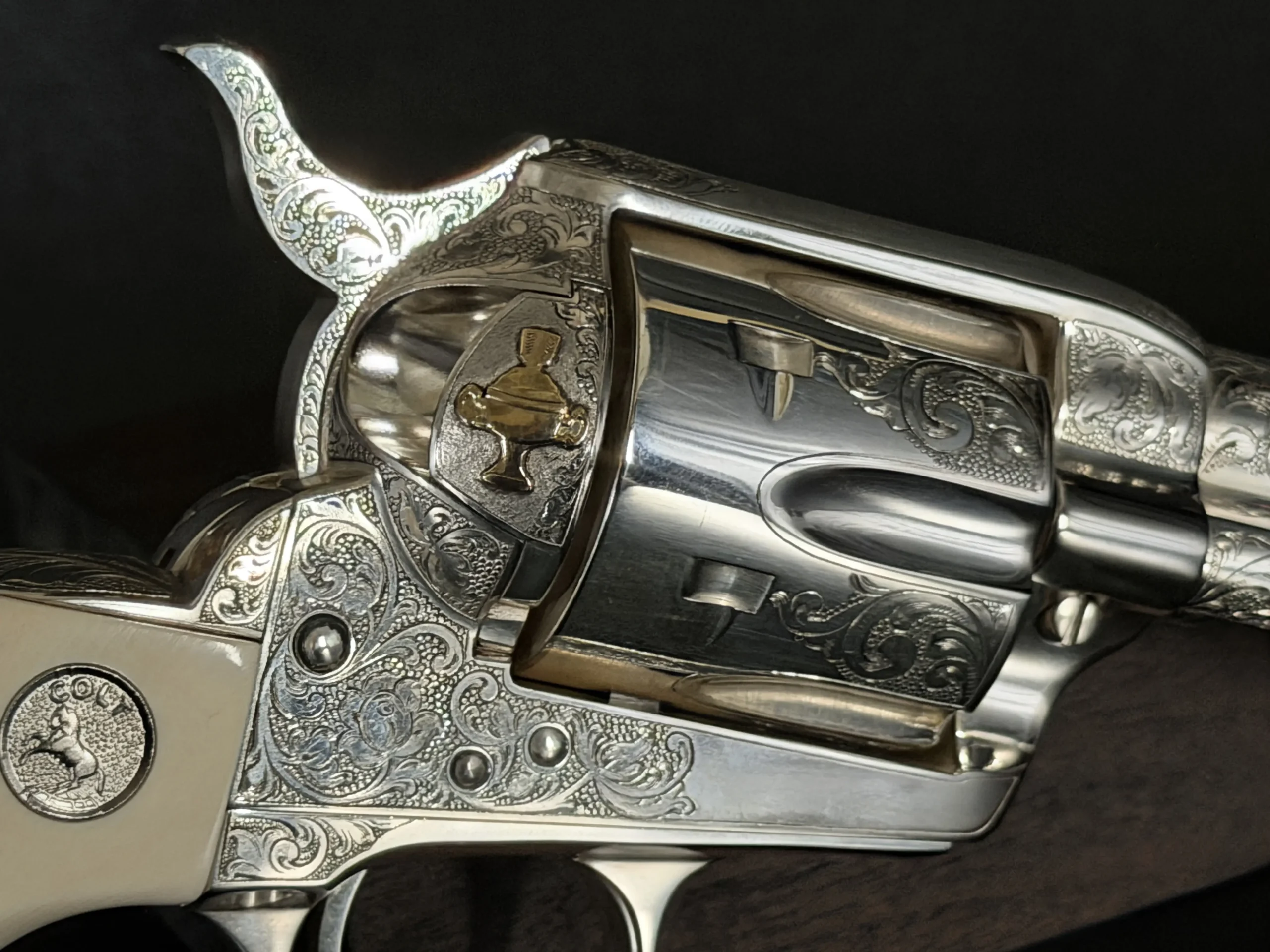 Colt Single Action Army Richard Petty Edition RP 10 Fine Engraving