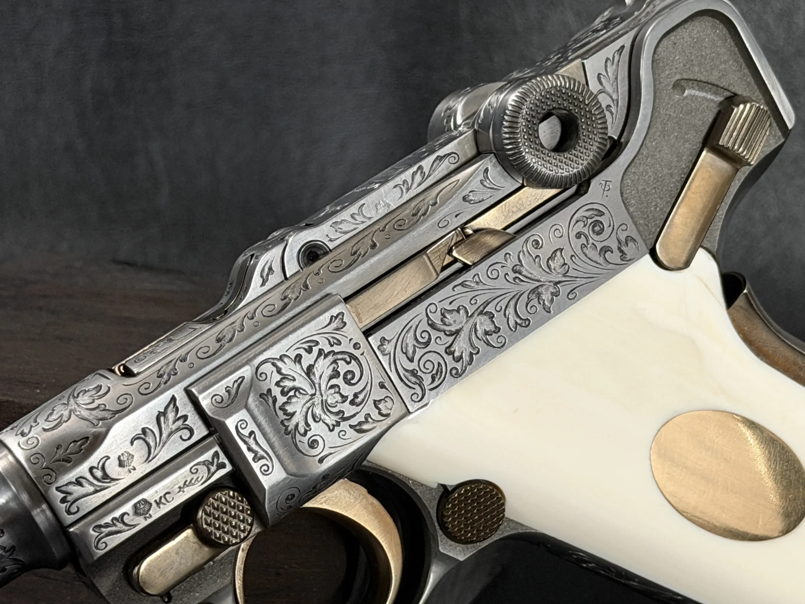 Engraved Mauser P08 IWA OutdoorClassics Tribute