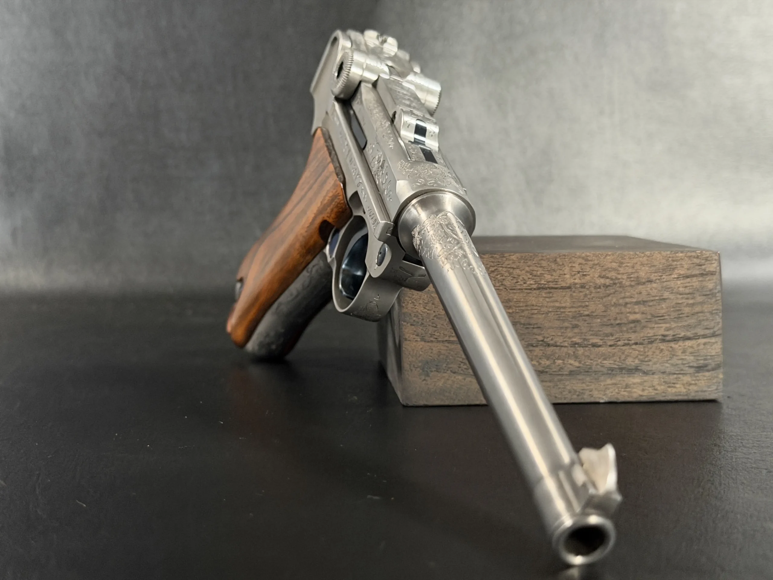 Mauser P08 IWA 89 Grip Safety Detail