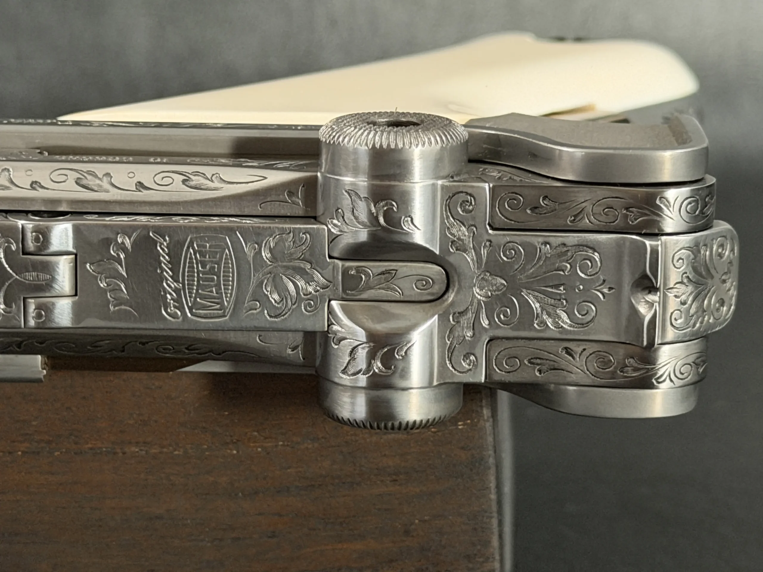 Mauser P08 IWA Tribute Presentation Display