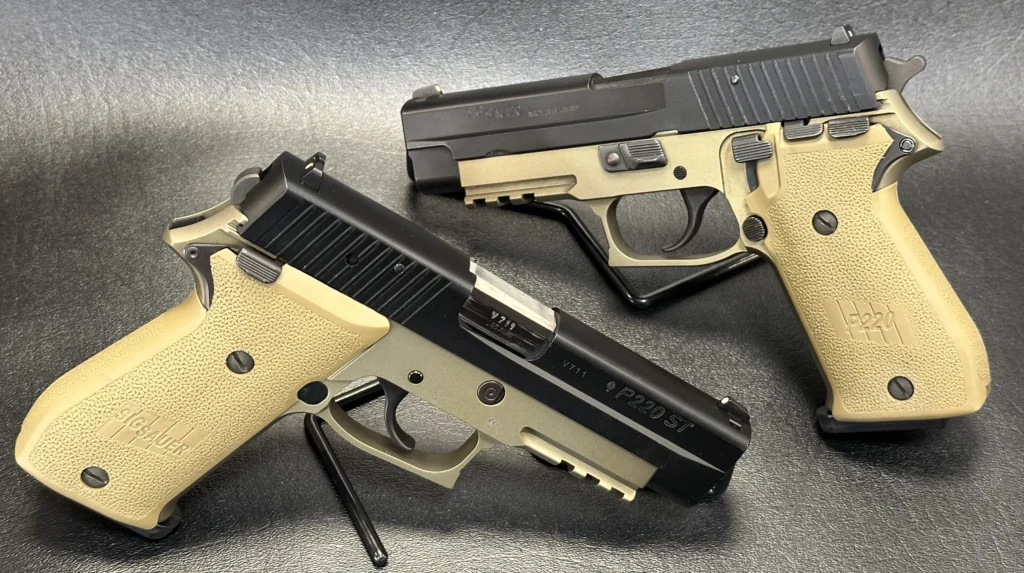 SIG Sauer P220 Joint Combat Pistol Program Prototype Pair Of Two